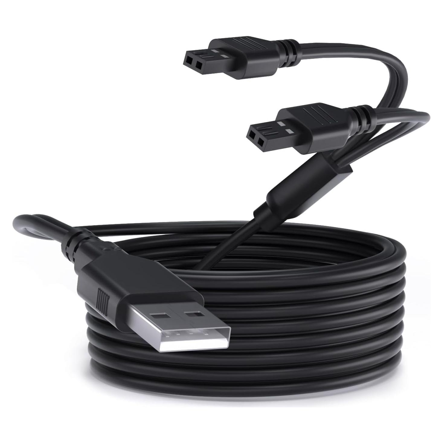Cable de Cargador USB VHBW PAC00-16357 para Entrenador PetSafe