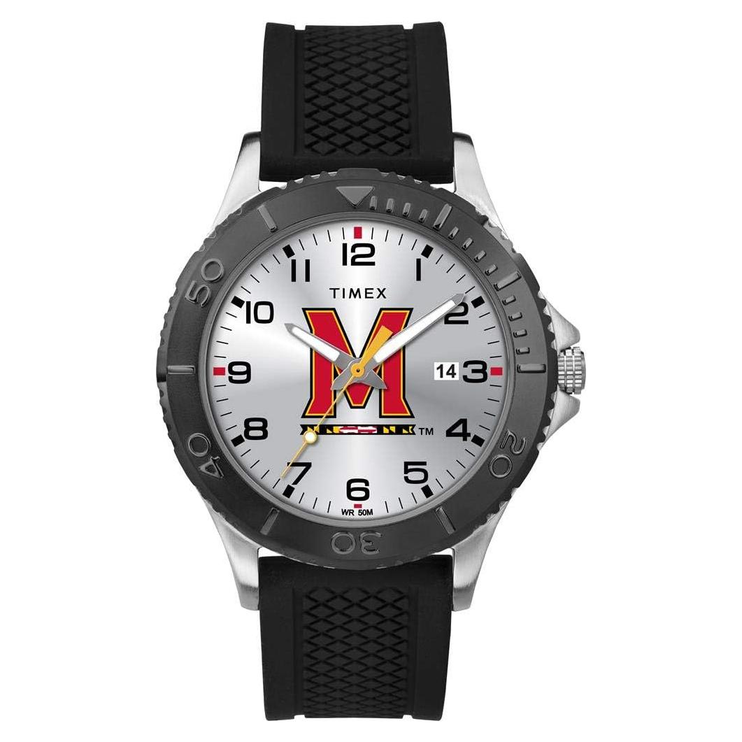 Reloj Timex Tribute Hombre 42mm Terrapins Maryland Silicona