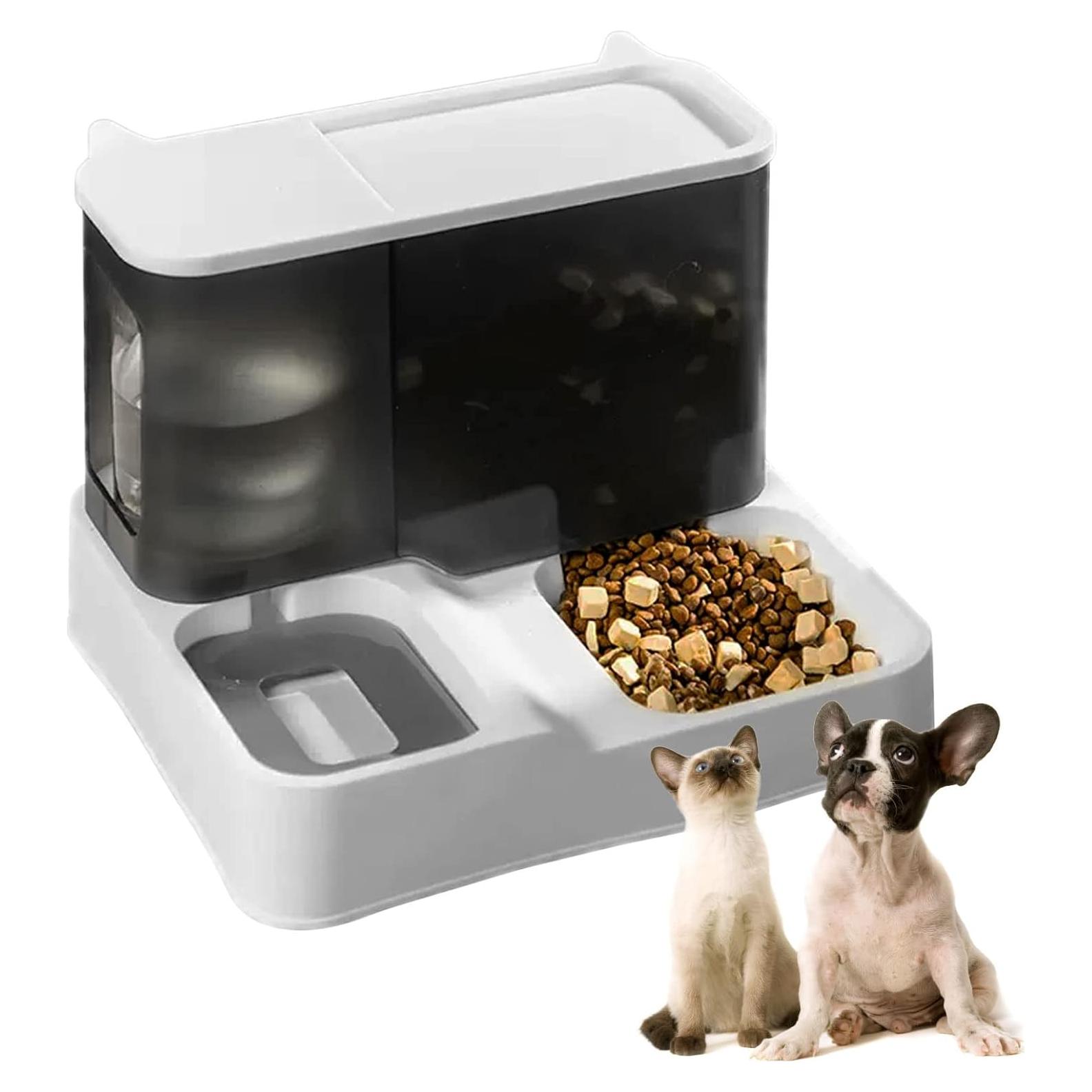 Comedero y Dispensador Automático de Agua Kathson 2 en 1 1L/2.8L