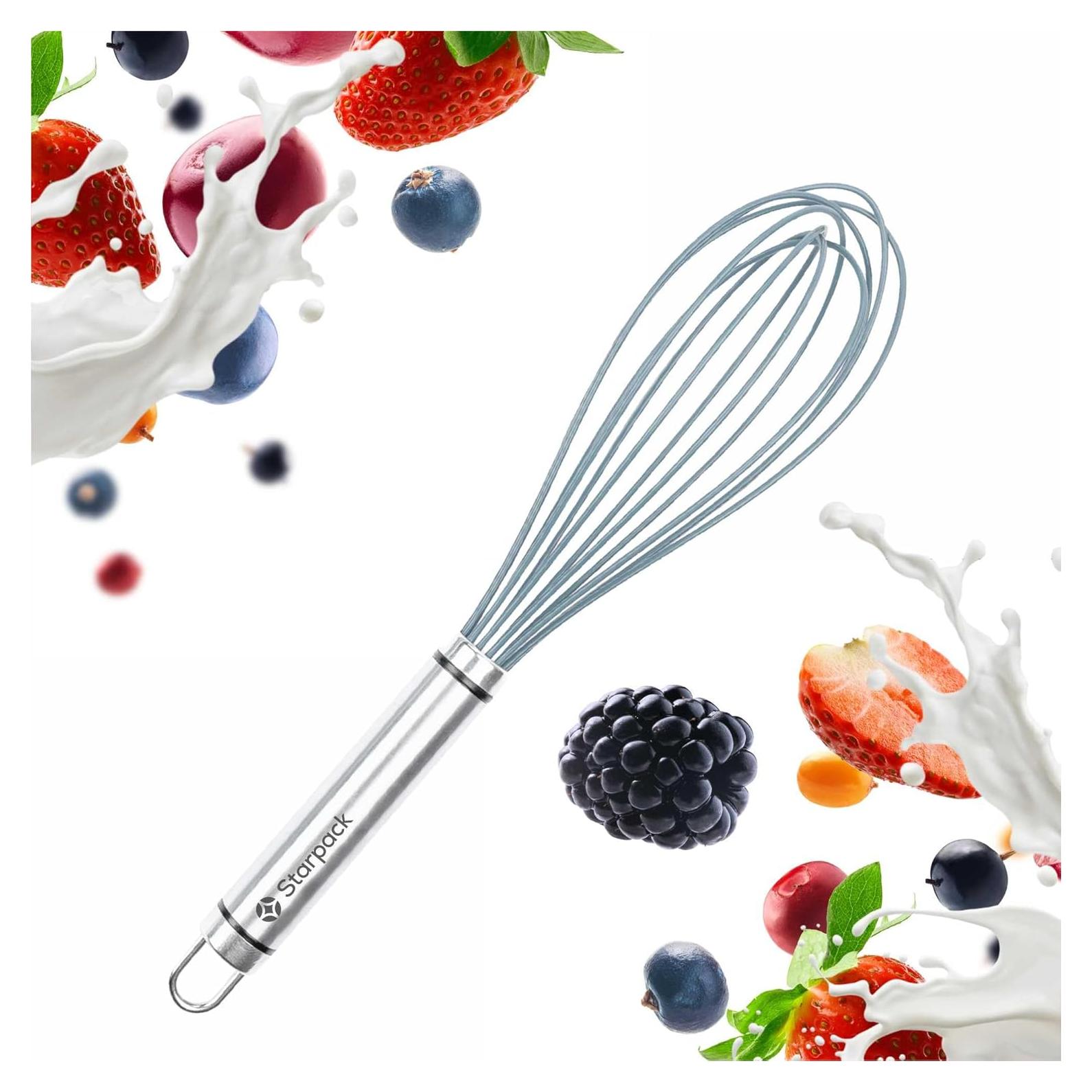 Batidor de Silicona StarPack Home 24.9 cm Resistente al Calor