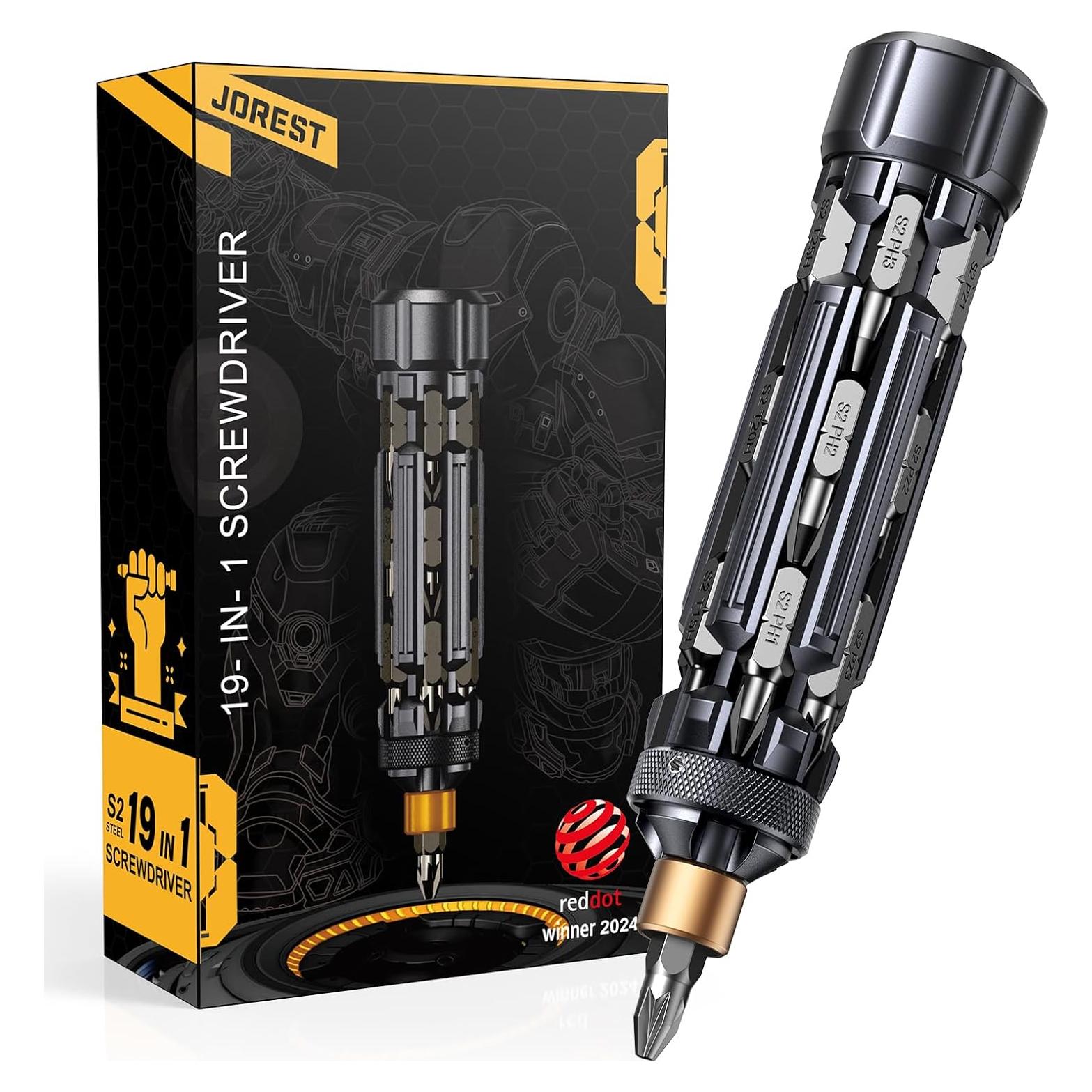 Juego de Destornilladores Multibit JOREST 19 en 1 Magnético