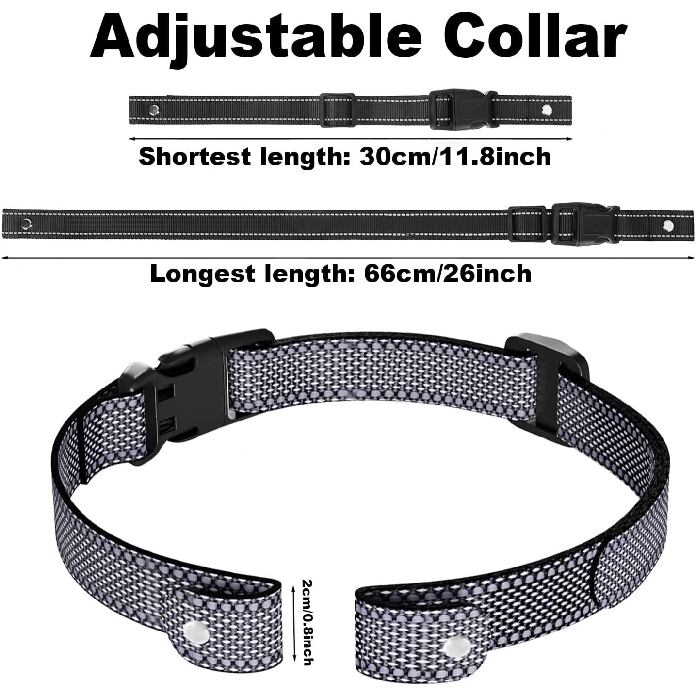 Correas de Reemplazo Aikko para Collar de Choque - Nylon Ajustable