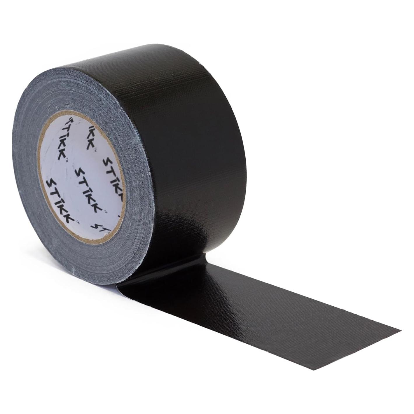 Cinta Duct STIKK Negra 7.6cm x 54.6m - Alta Resistencia