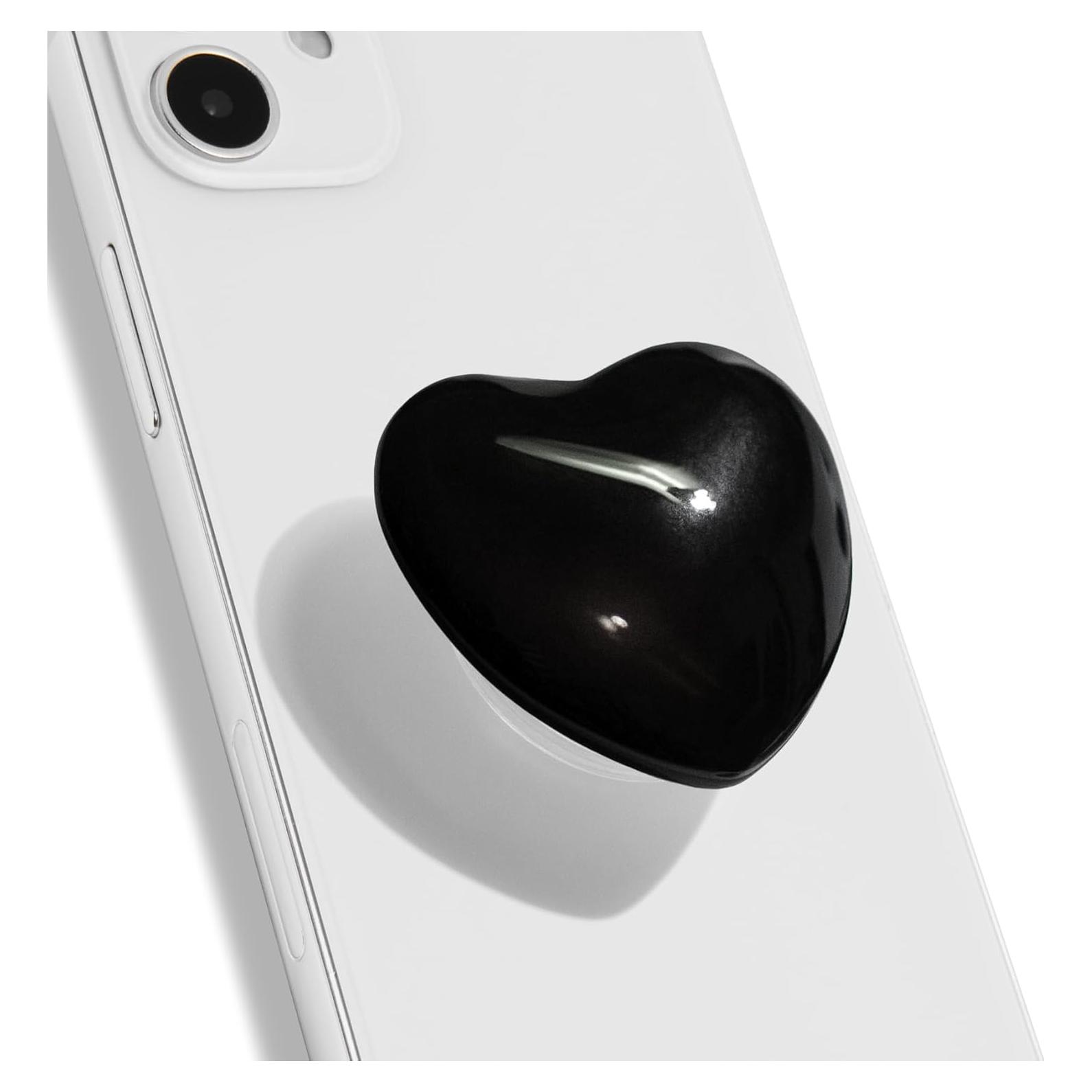 Soporte para teléfono móvil colapsable OnTheGrip Negro