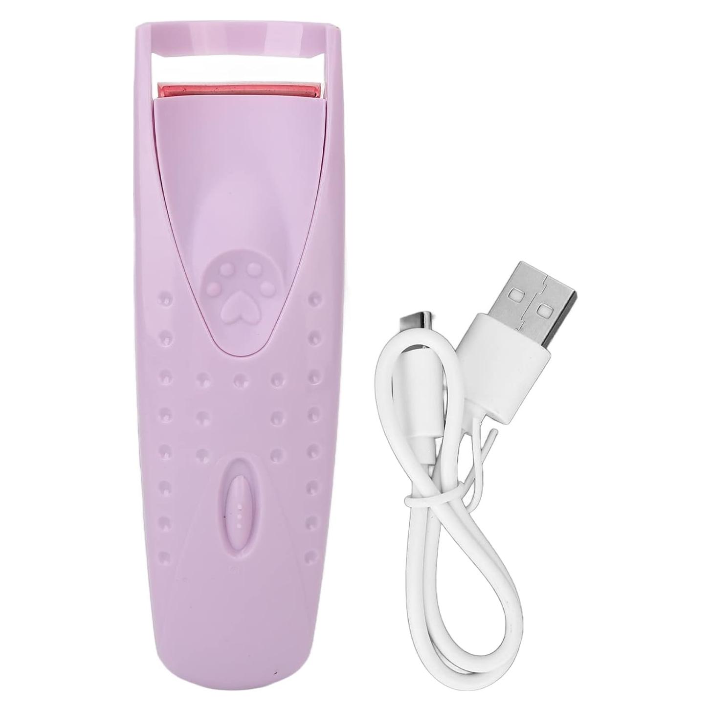 Rizador de Pestañas Eléctrico FILFEEL Morado USB 50°C