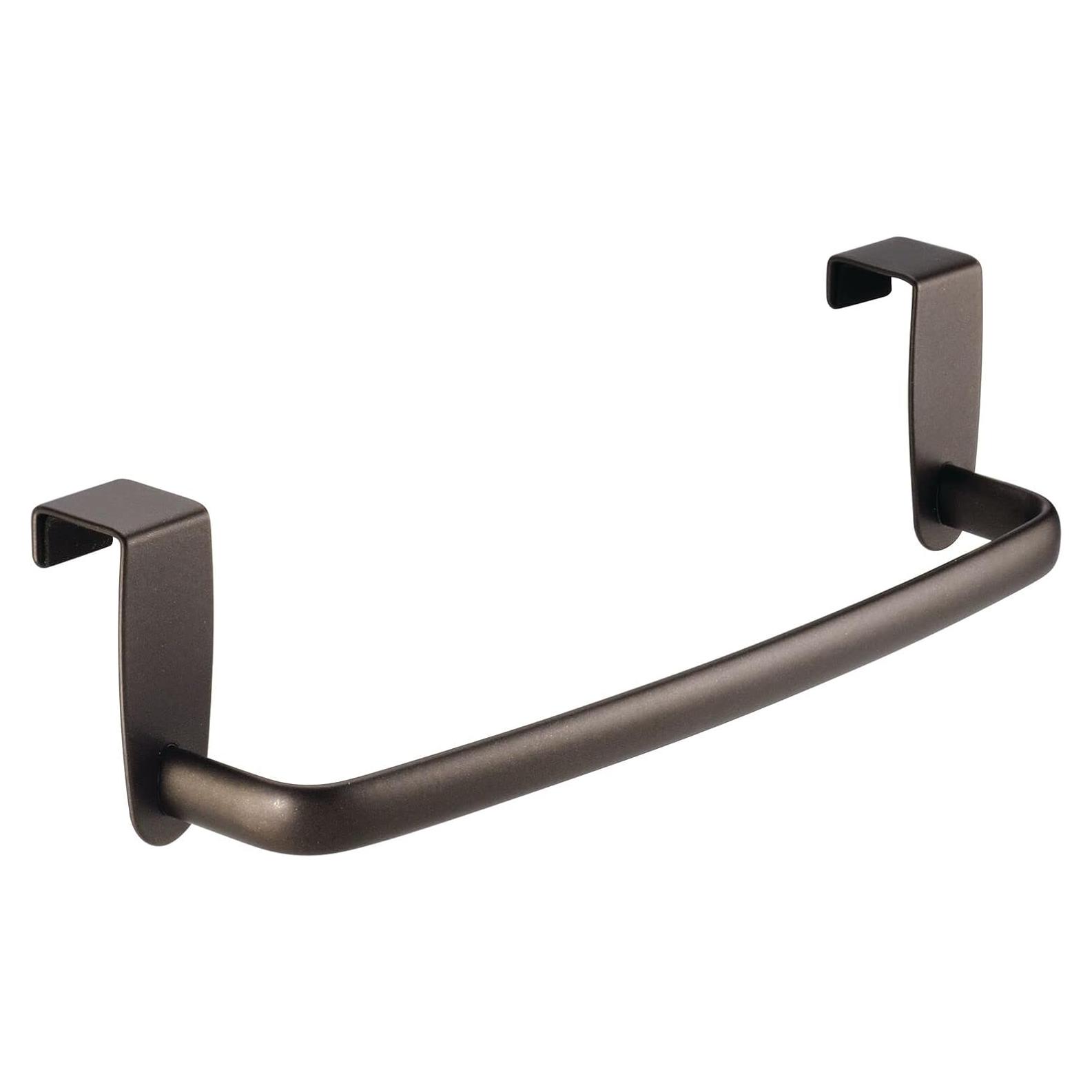 Soporte de Toallas de Cocina mDesign Bronce 6.4x23.4 cm