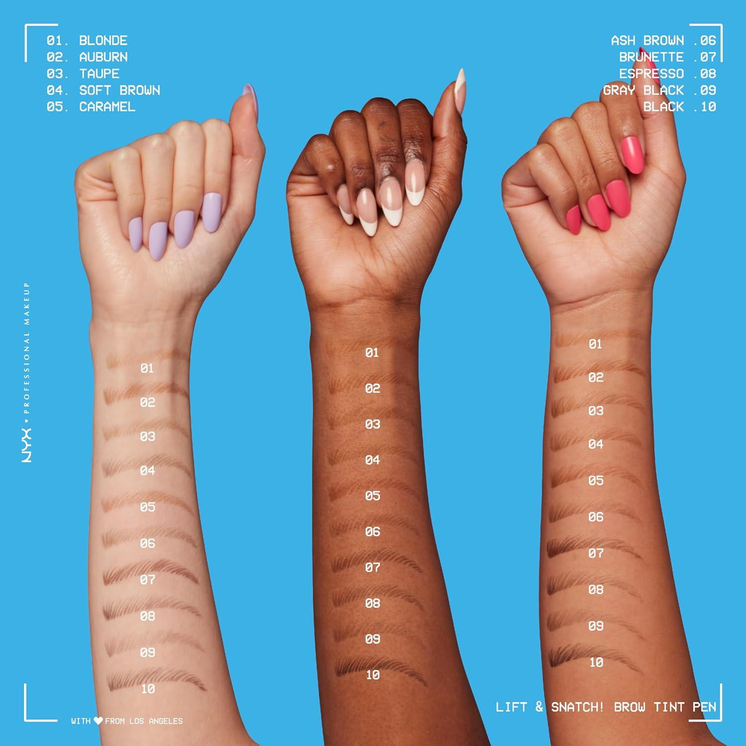 Tinte para Cejas NYX Professional Makeup Rubia 1 Cuenta