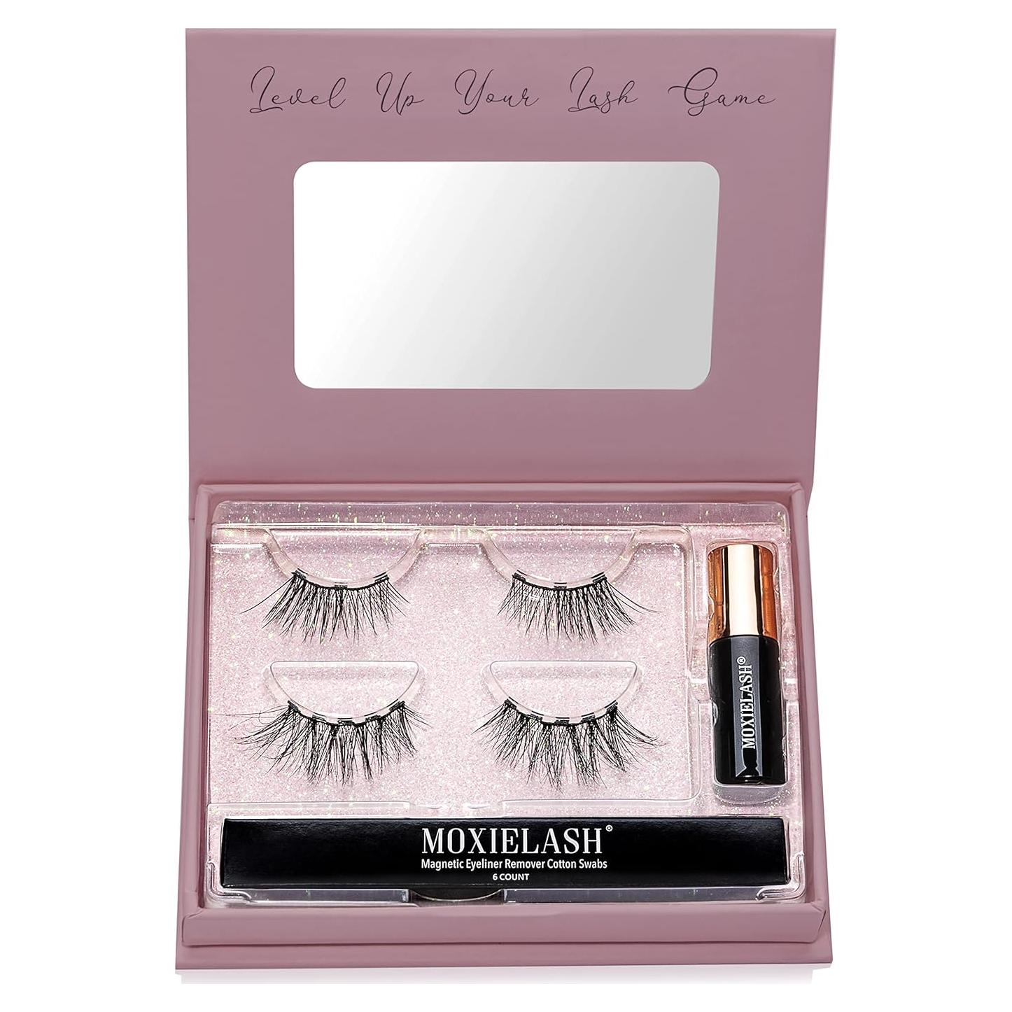 Pestañas Magnéticas MoxieLash Kit Esenciales Vol 2 - Sassy y Baby Lash
