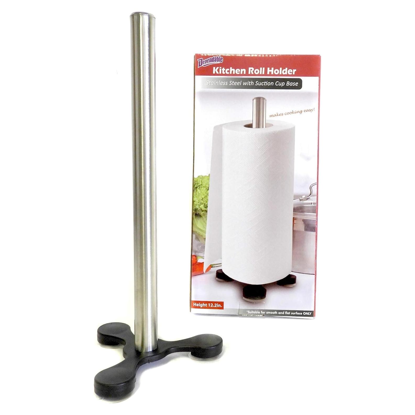 Soporte para Toallas de Papel Dependable 32.39 cm Acero Inoxidable
