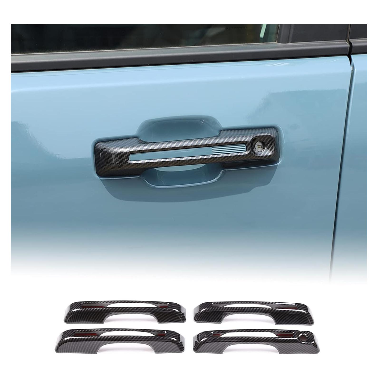 Cubierta de Manija de Puerta Exterior Aunginsy para Ford 2022-2025