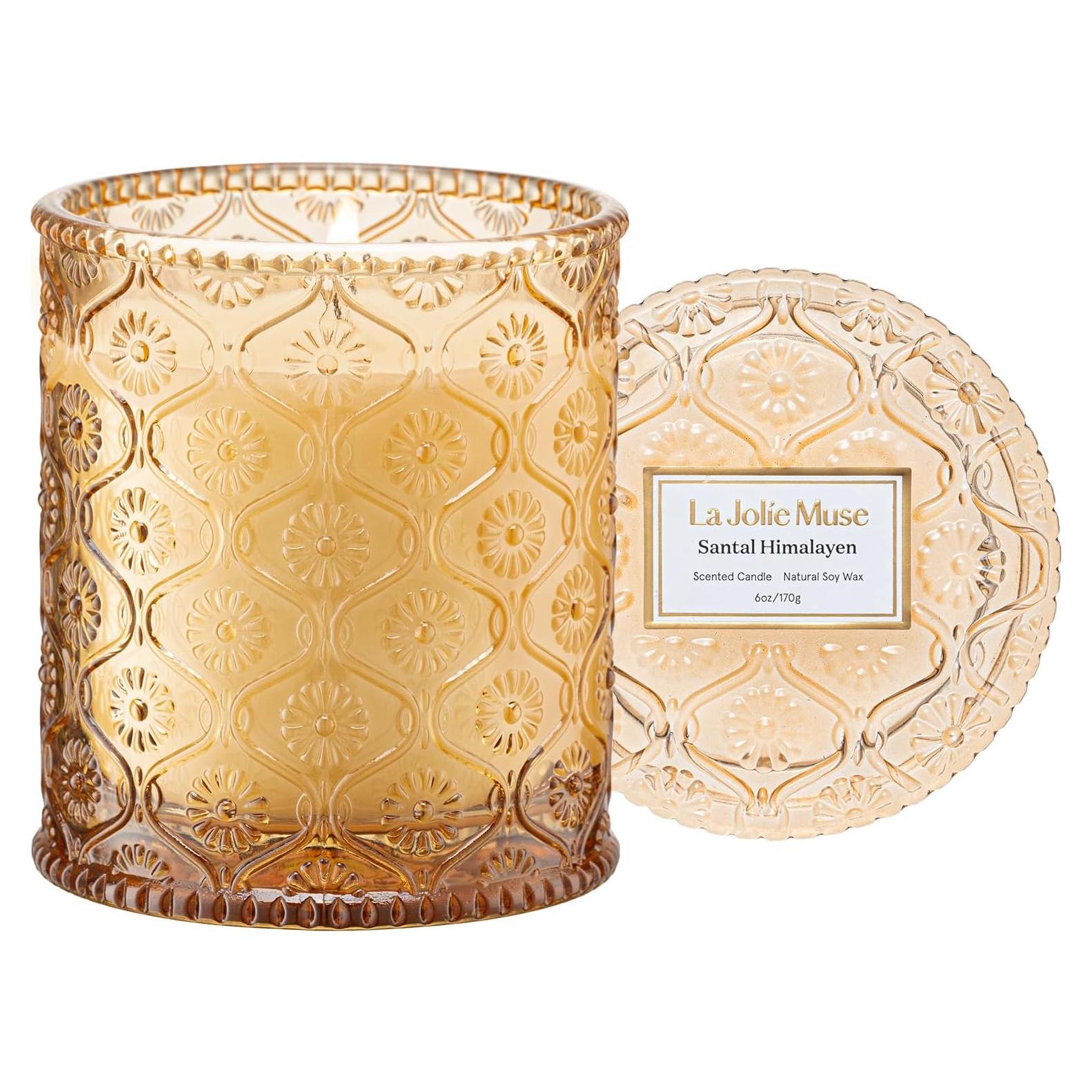 Vela Aromática de Soja LA JOLIE MUSE Sándalo Himalayen 170g