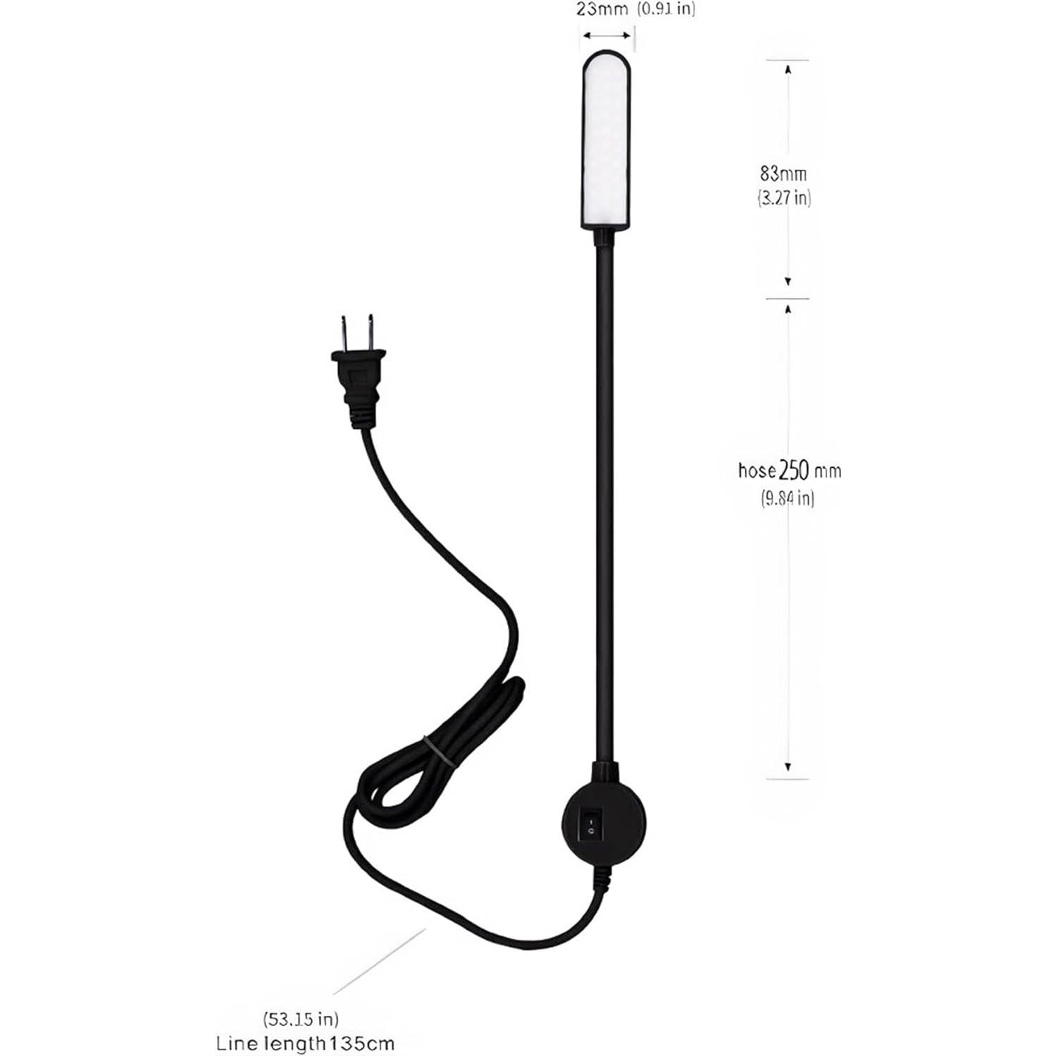 Luz de Trabajo LED AUTIDEFY con Brazo Flexible y Base Magnética