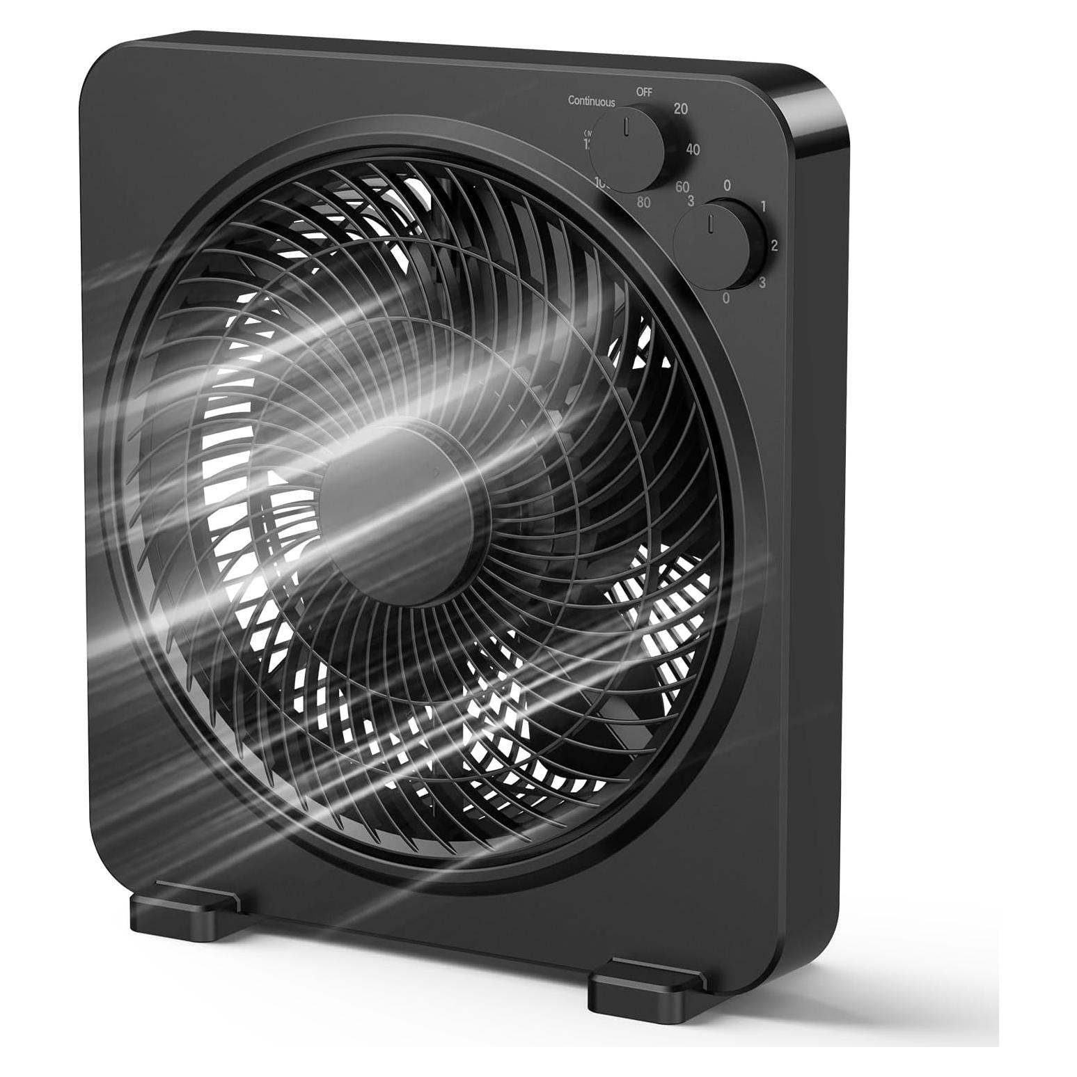 Ventilador de Mesa PNTCK FB2501T2 35.56 cm 3 Velocidades Silencioso