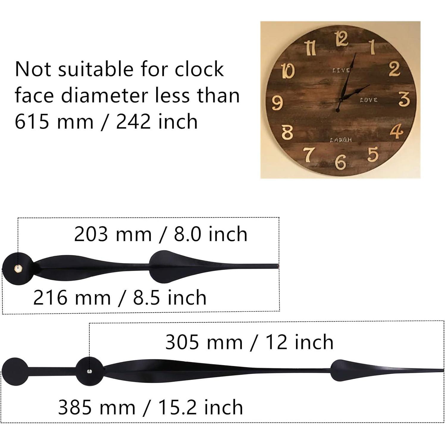 Movimiento de Reloj TIKROUND Alto Torque Eje Largo 23 mm