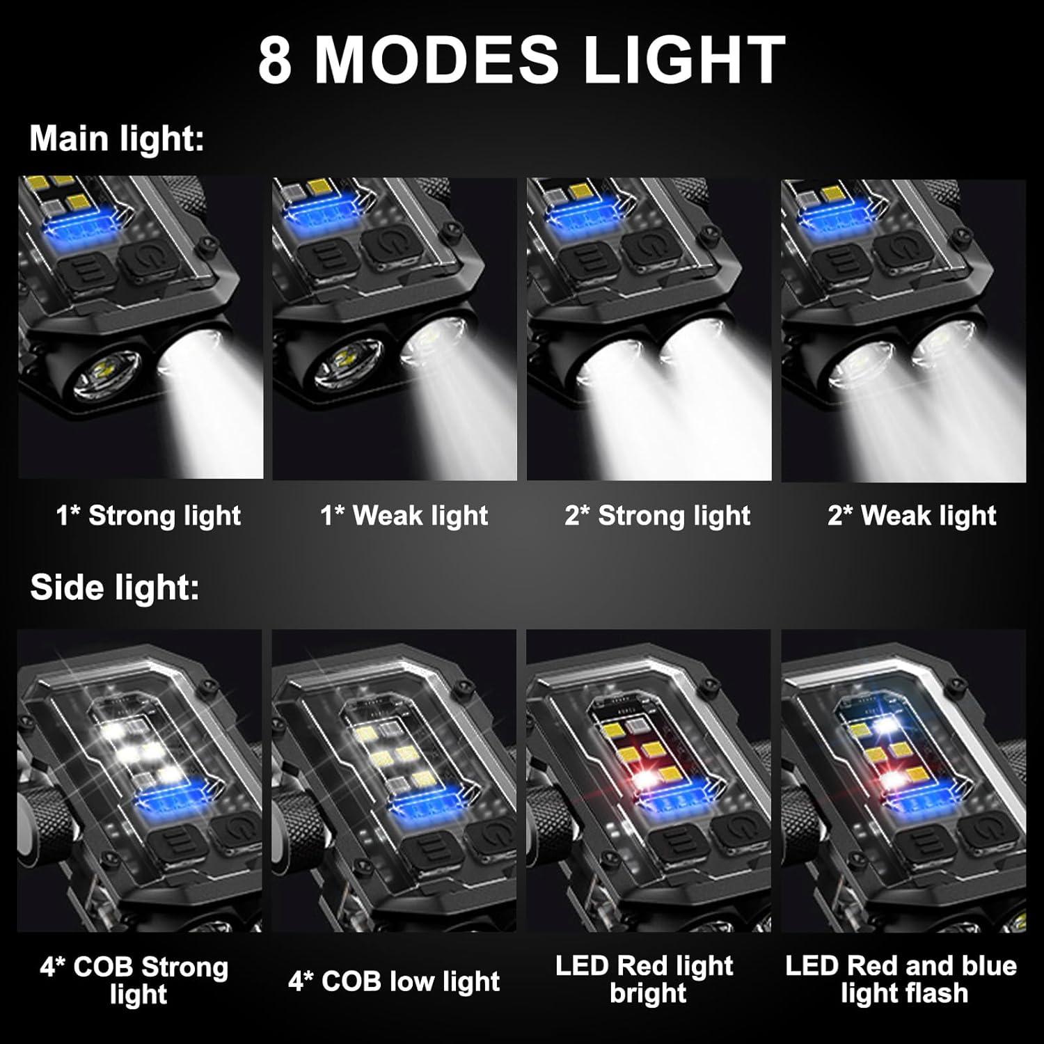 Linterna EDC Siuyiu YSD-02-1 300 lúmenes recargable USB-C