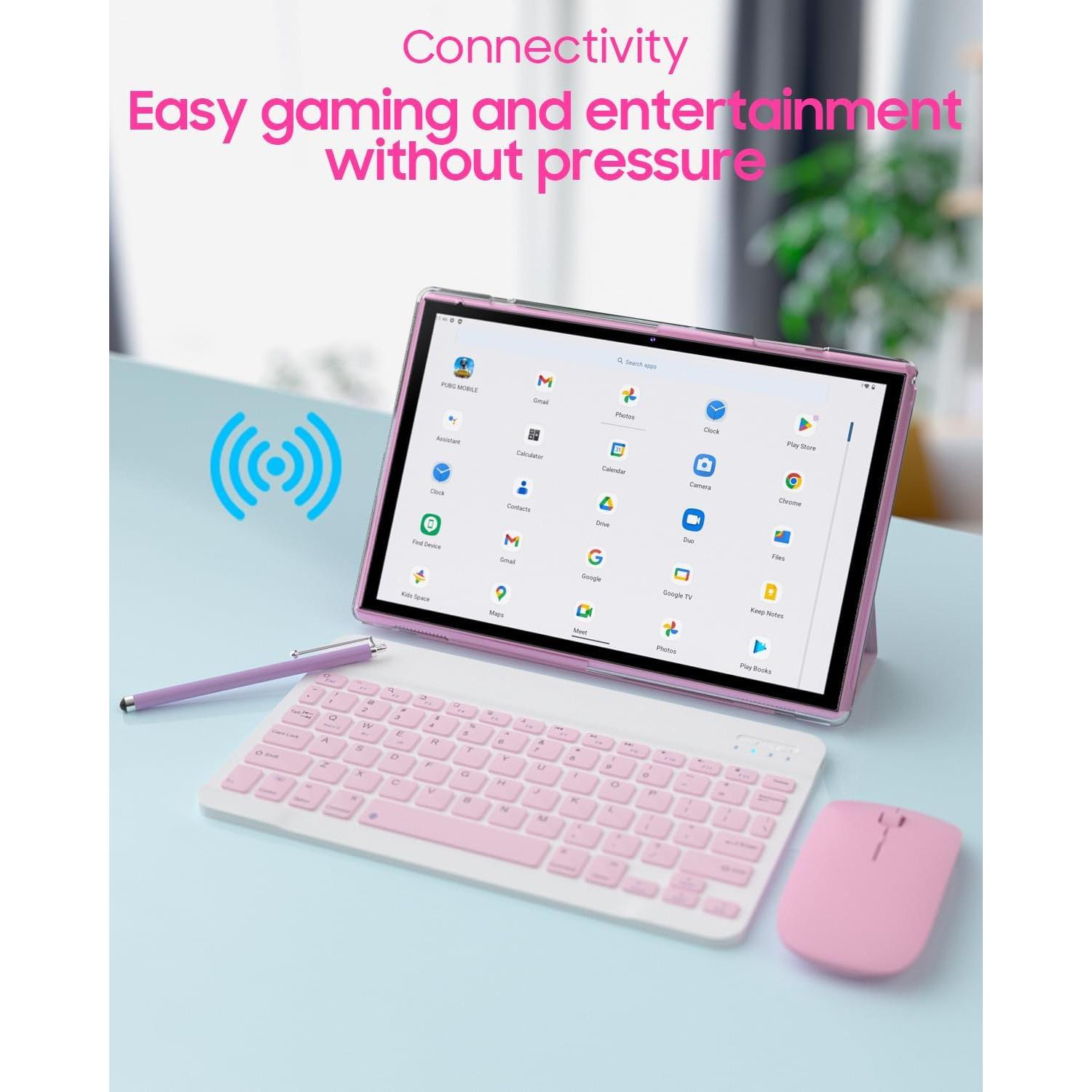 Tableta 2 en 1 ATOZEE 10.1" Android 14 6GB RAM 32GB ROM