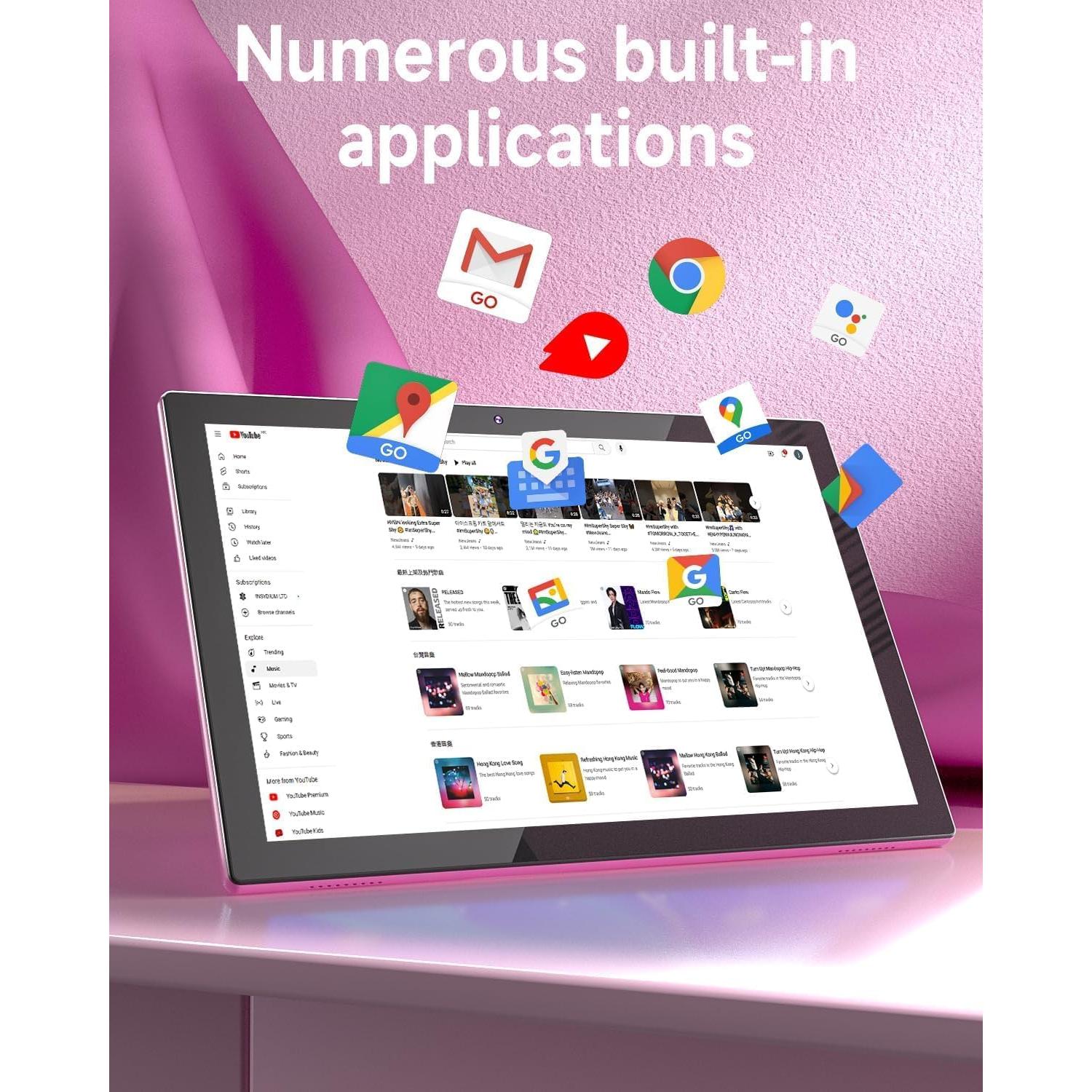 Tableta 2 en 1 ATOZEE 10.1" Android 14 6GB RAM 32GB ROM
