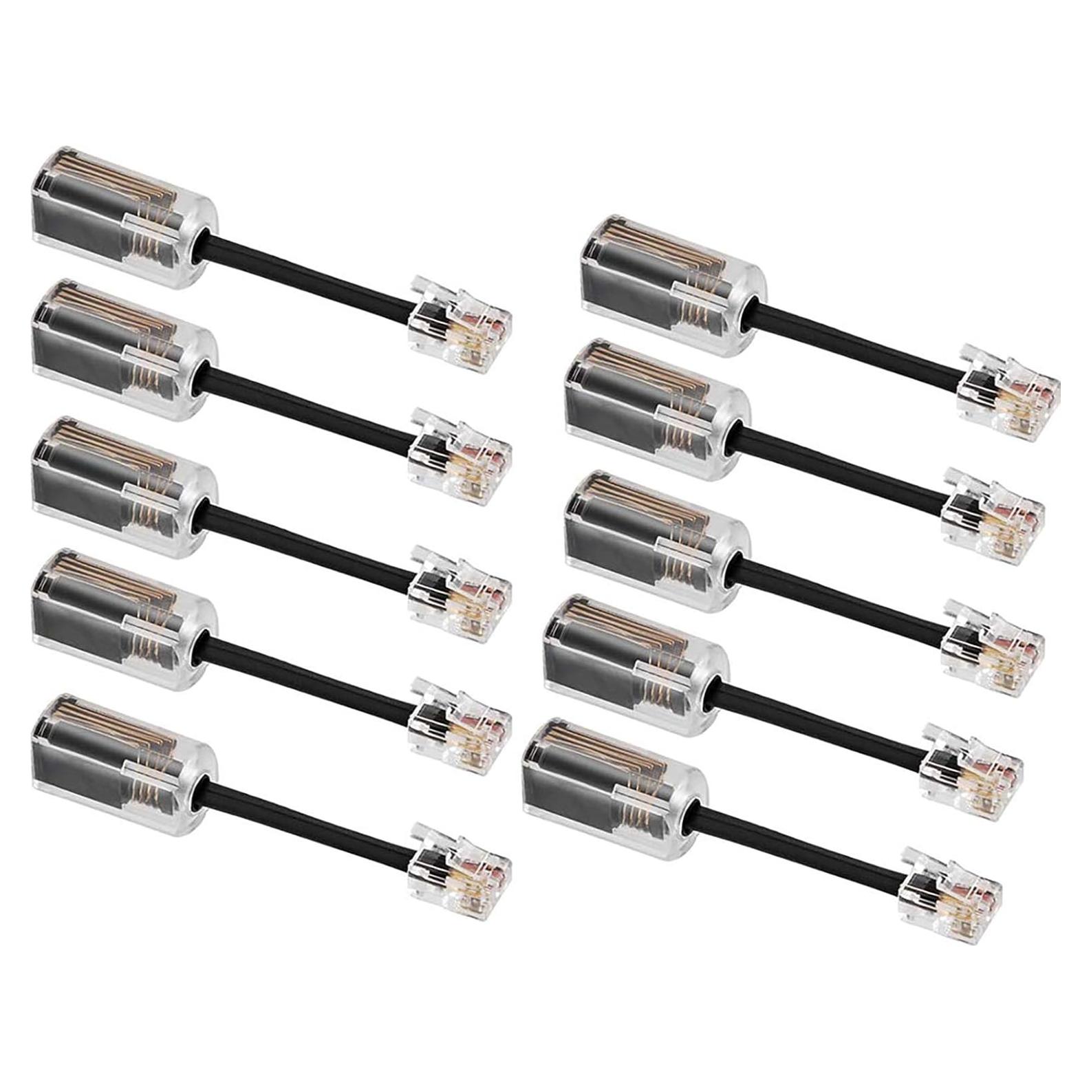 Desenredador de Cable de Teléfono Uvital Paquete de 10