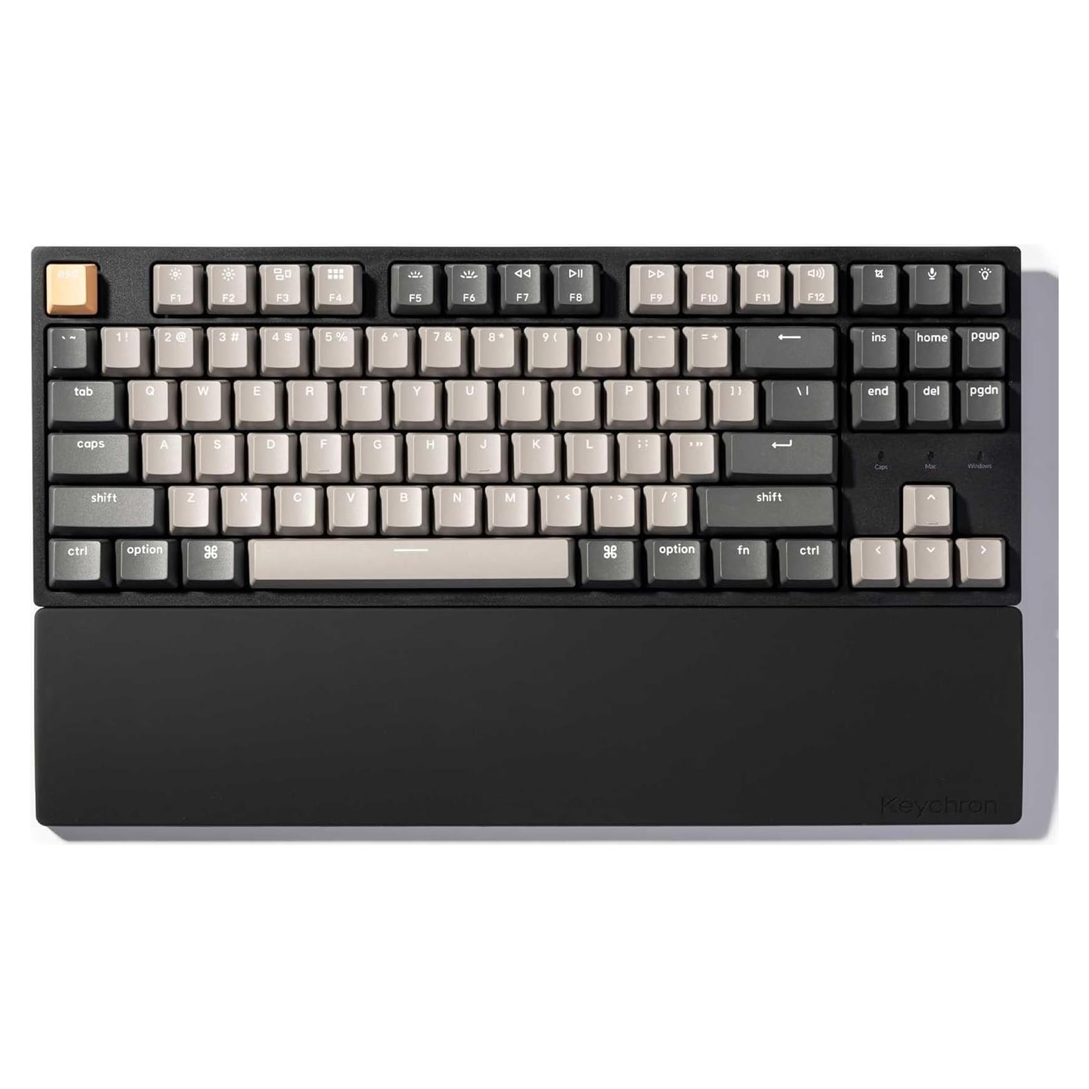 Reposamuñecas Ergonómico Keychron PR45 Silicona 35.8 cm