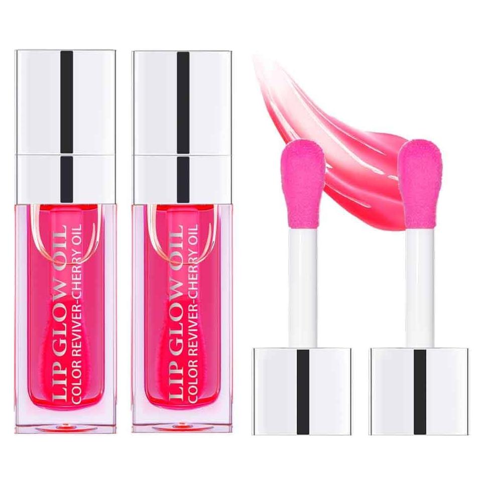 Juego de 2 Aceites Brillantes para Labios Loske - Hidratantes