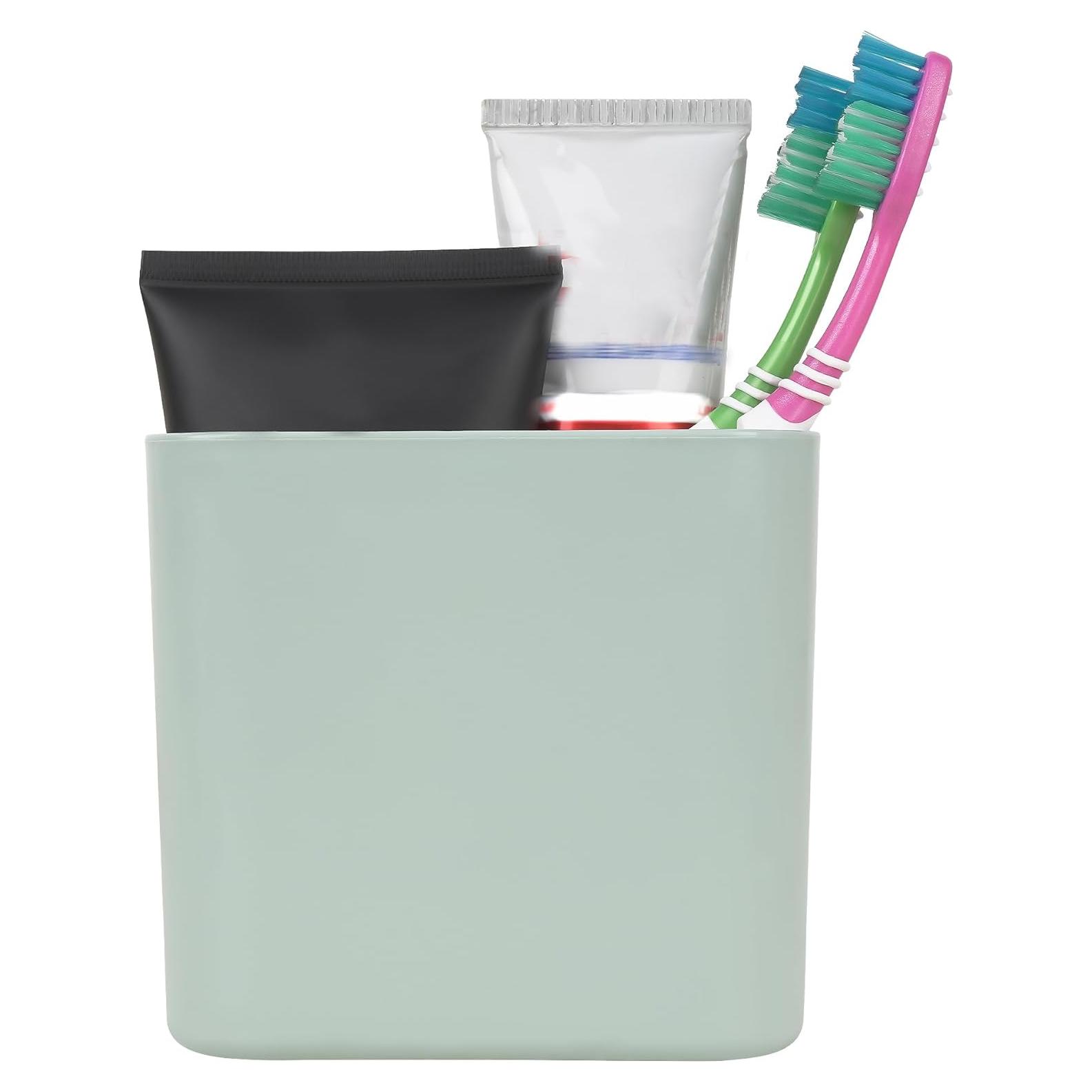 Soporte de Cepillo de Dientes LUEXBOX Azul Montaje en Pared