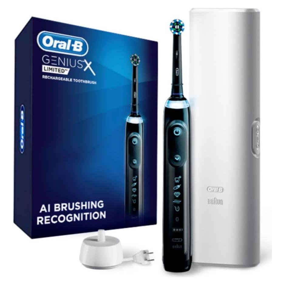 Cepillo de Dientes Eléctrico Oral-B Genius X Limited Negro
