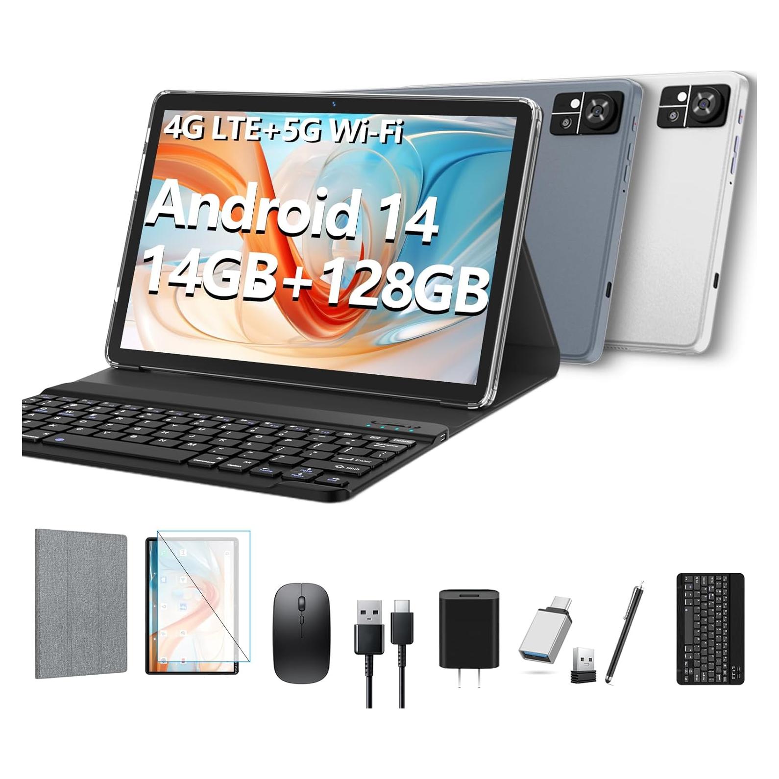 Tablet EITOMIN D106 10" Android 14 14GB RAM 128GB 4G LTE