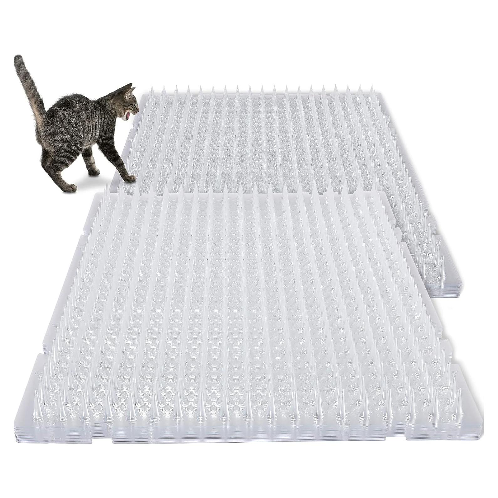 Alfombra Repelente para Gatos Nuanchu 12 Piezas 40.6x33 cm