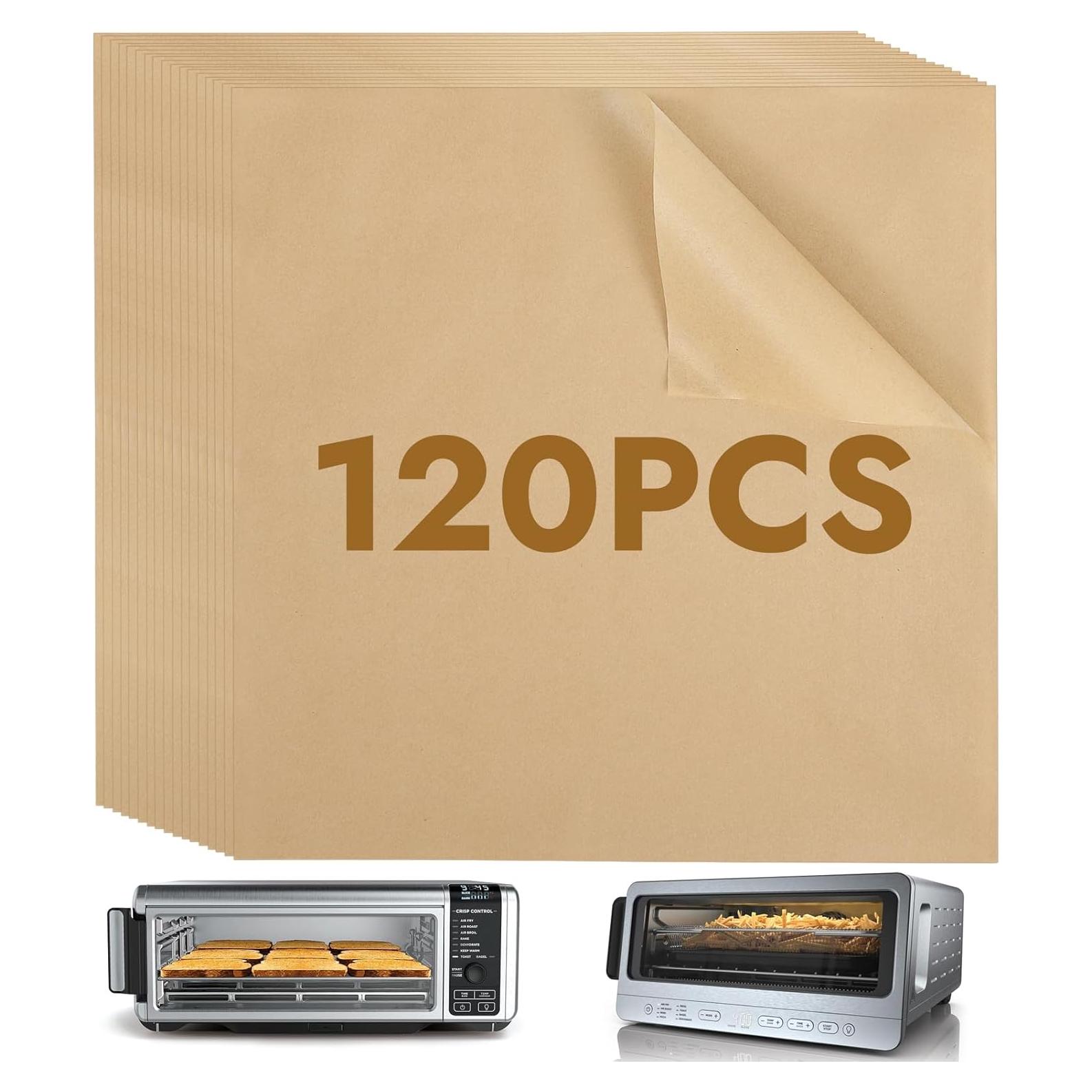 Papel Pergamino para Freidora de Aire BYKITCHEN 30x30 cm 120 Pcs