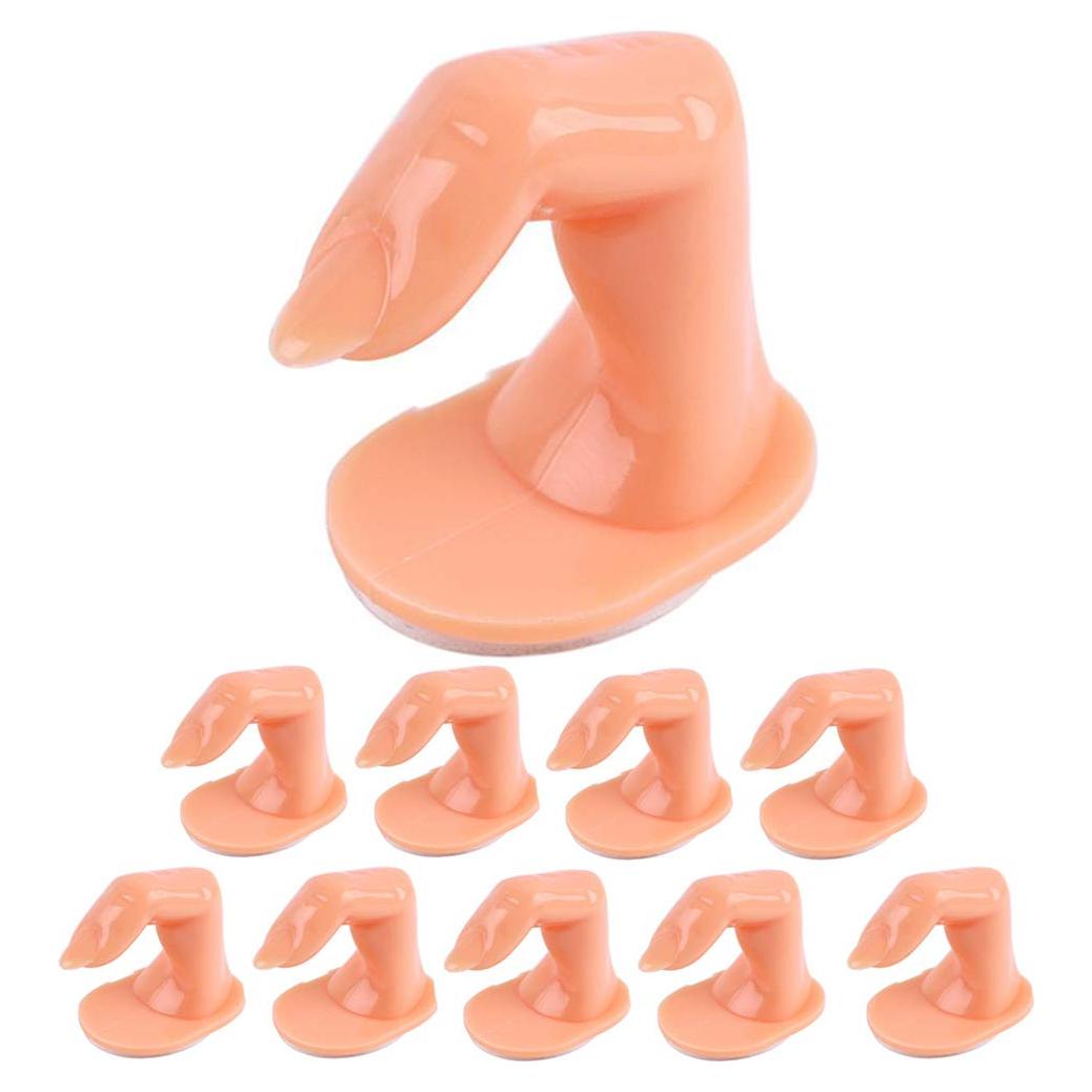 Dedos de Práctica para Arte de Uñas SZ - 10 Pcs