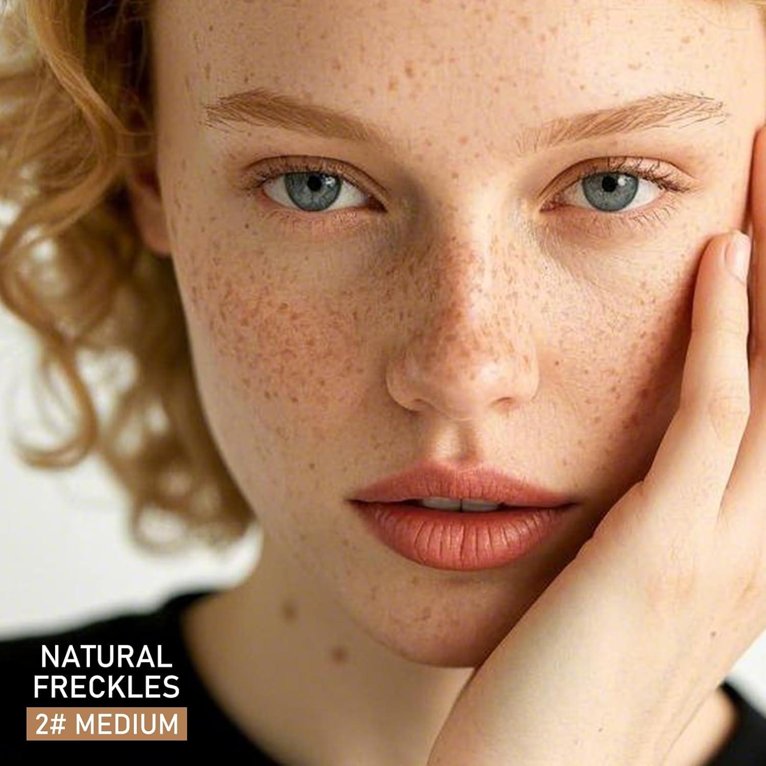 Bolígrafo Sello de Pecas Falsas FREEORR - Impermeable, Secado Rápido