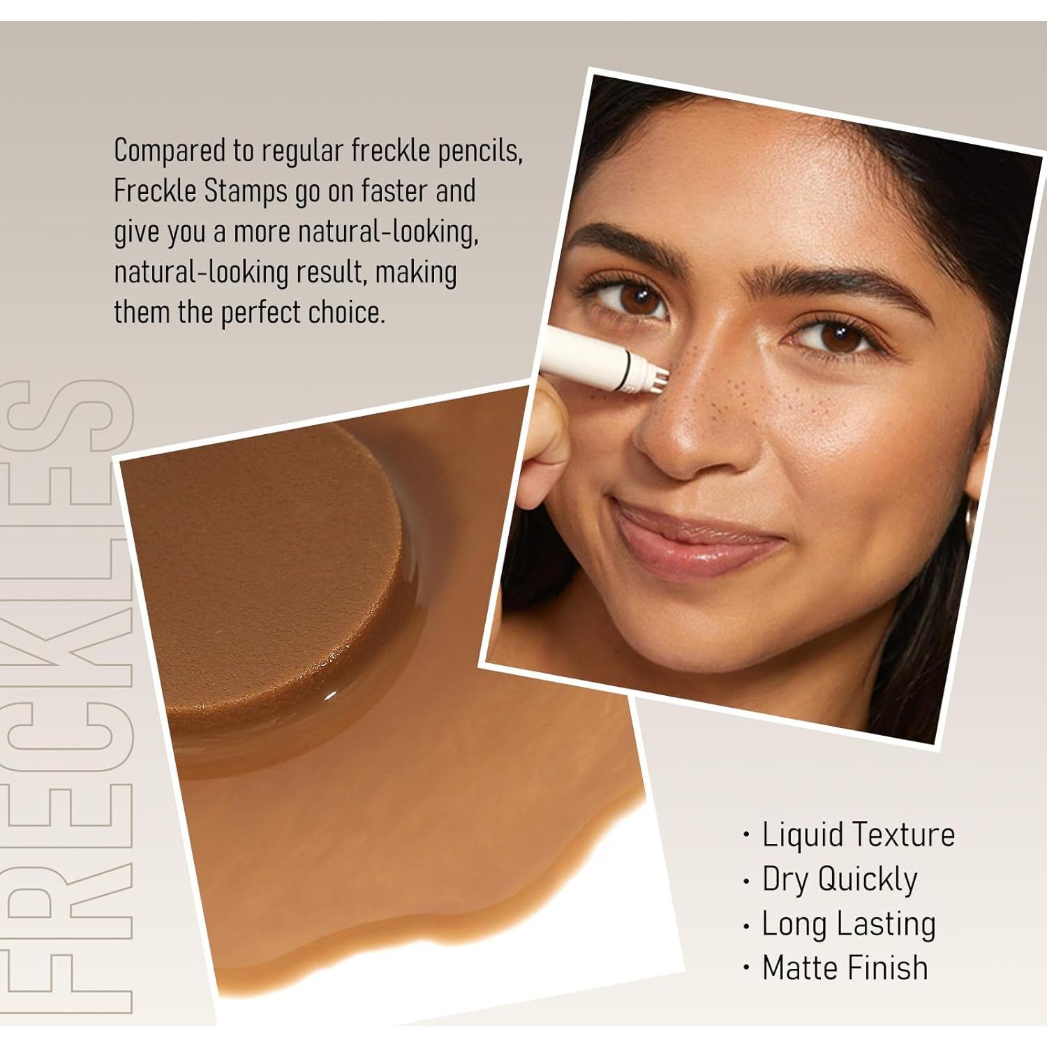 Bolígrafo Sello de Pecas Falsas FREEORR - Impermeable, Secado Rápido