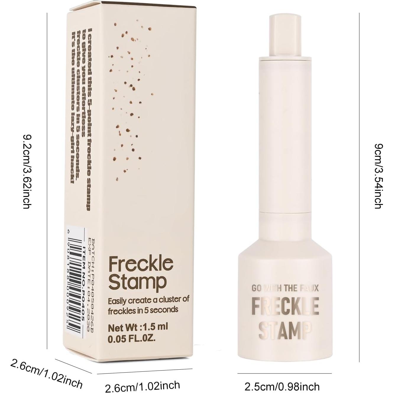 Bolígrafo Sello de Pecas Falsas FREEORR - Impermeable, Secado Rápido