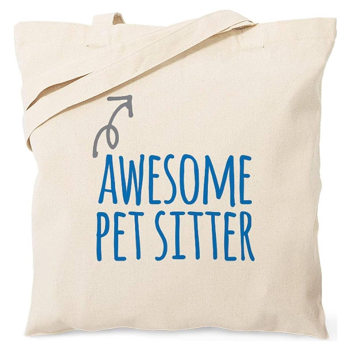 Bolsa de Tela Reutilizable CafePress para Cuidadores de Mascotas