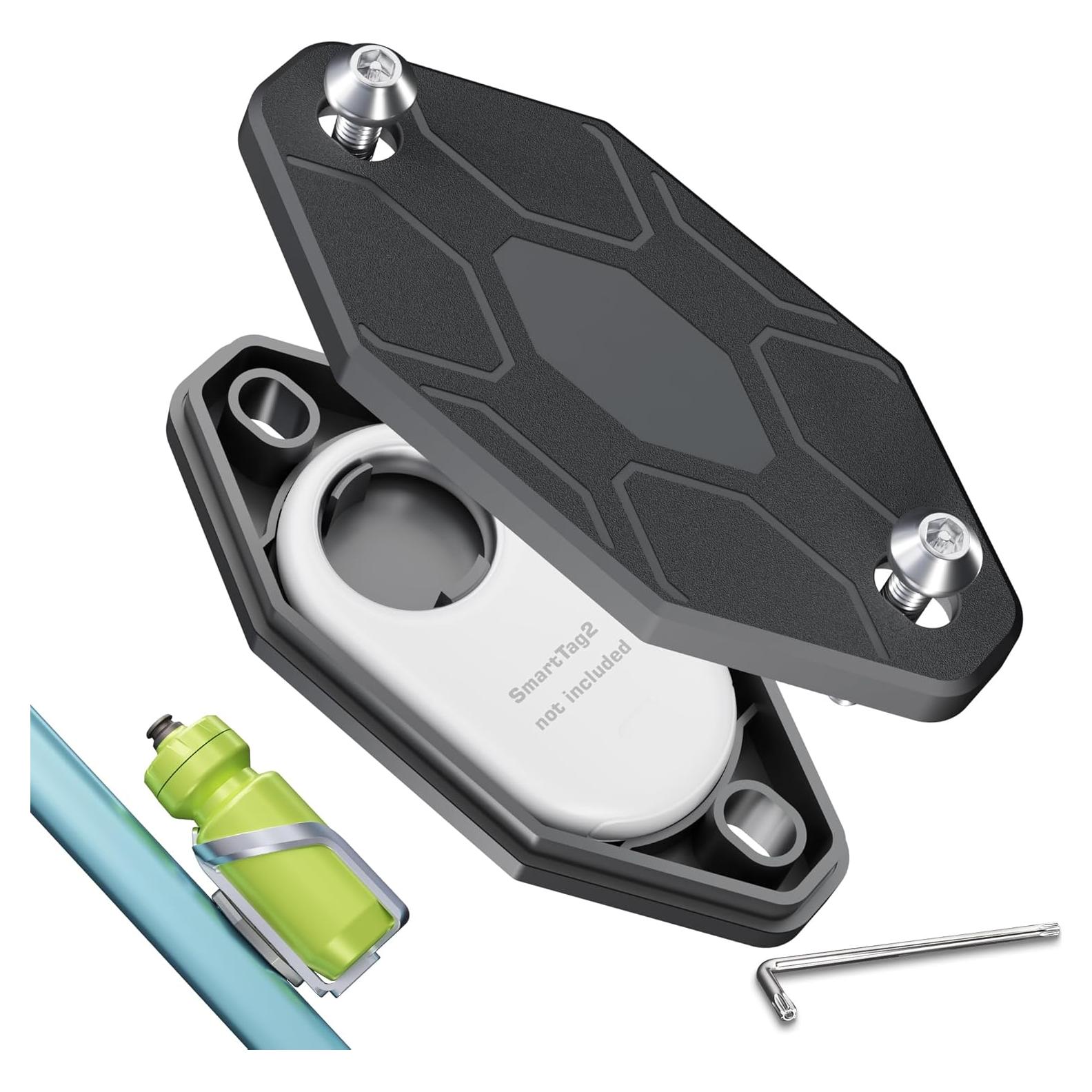 Soporte Antirrobo para Bicicleta EFEALL para SmartTag2 Negro