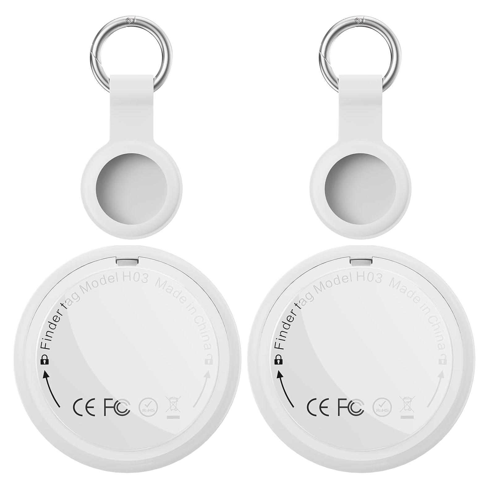 Etiquetas de Rastreo GPS Bluetooth Fitabok - Paquete de 2 - Impermeables IP68