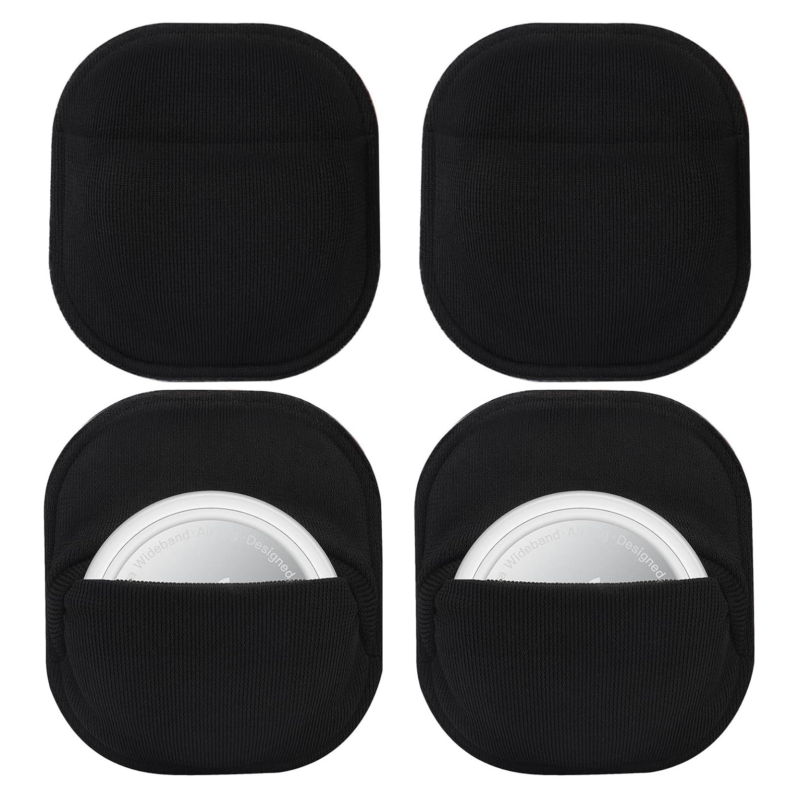 Soporte Adhesivo Mnyatr para AirTag - Paquete de 4 Fundas