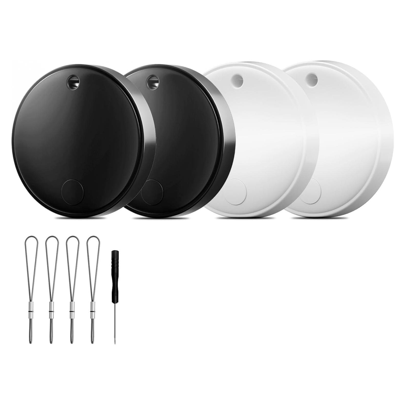 Rastreador Bluetooth Nutale F20X para Apple Find My - 4 Piezas