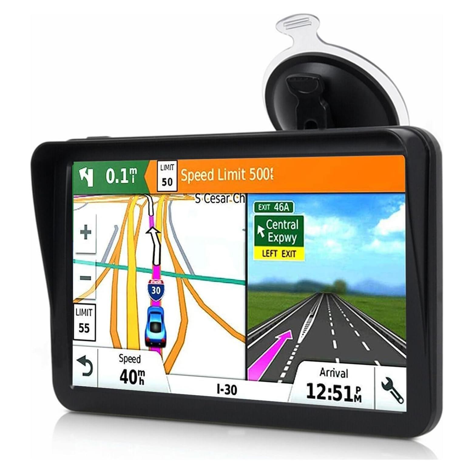 Navegador GPS 9" LEIENSI con Mapas 2025 y Actualización Vitalicia