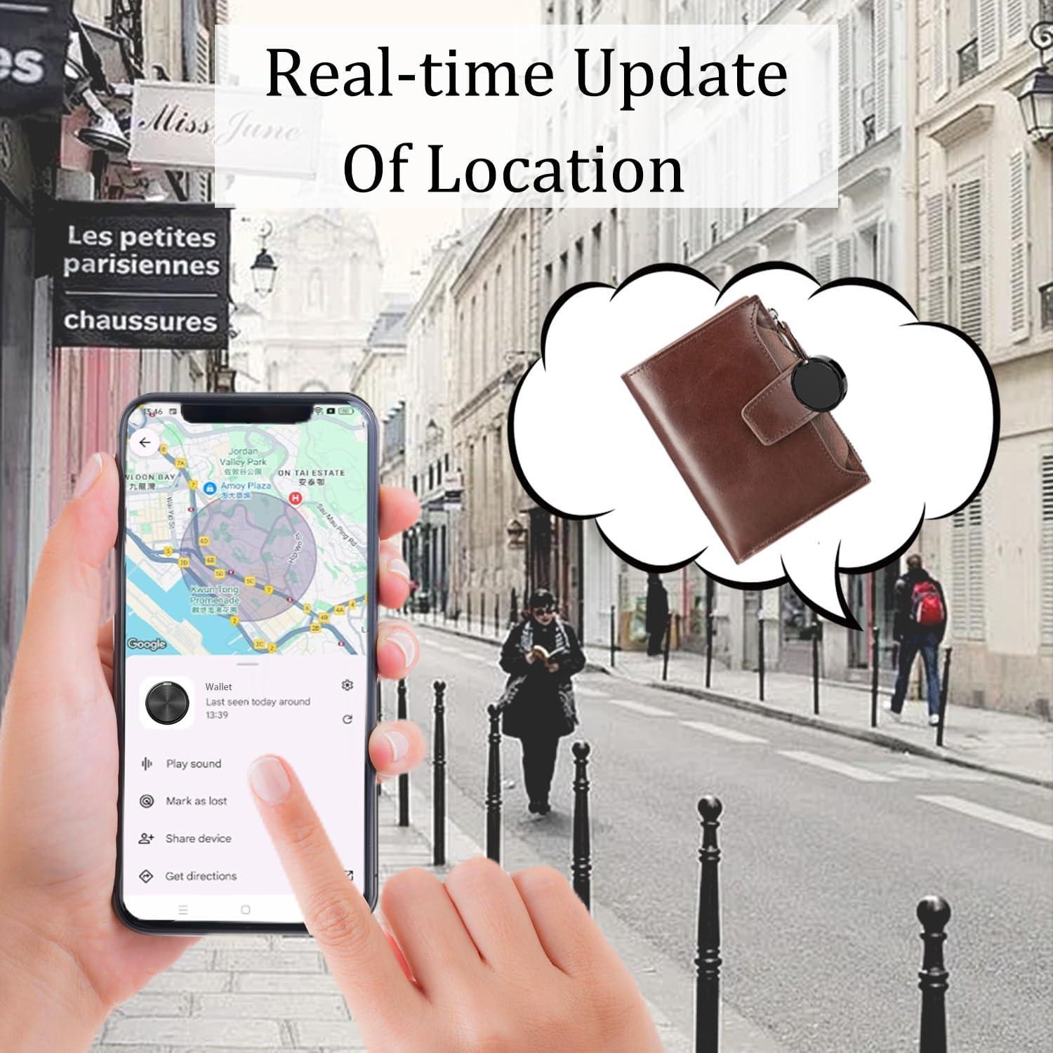 Etiquetas de Rastreo Bluetooth GLOBELEC - 2 Pack Negro