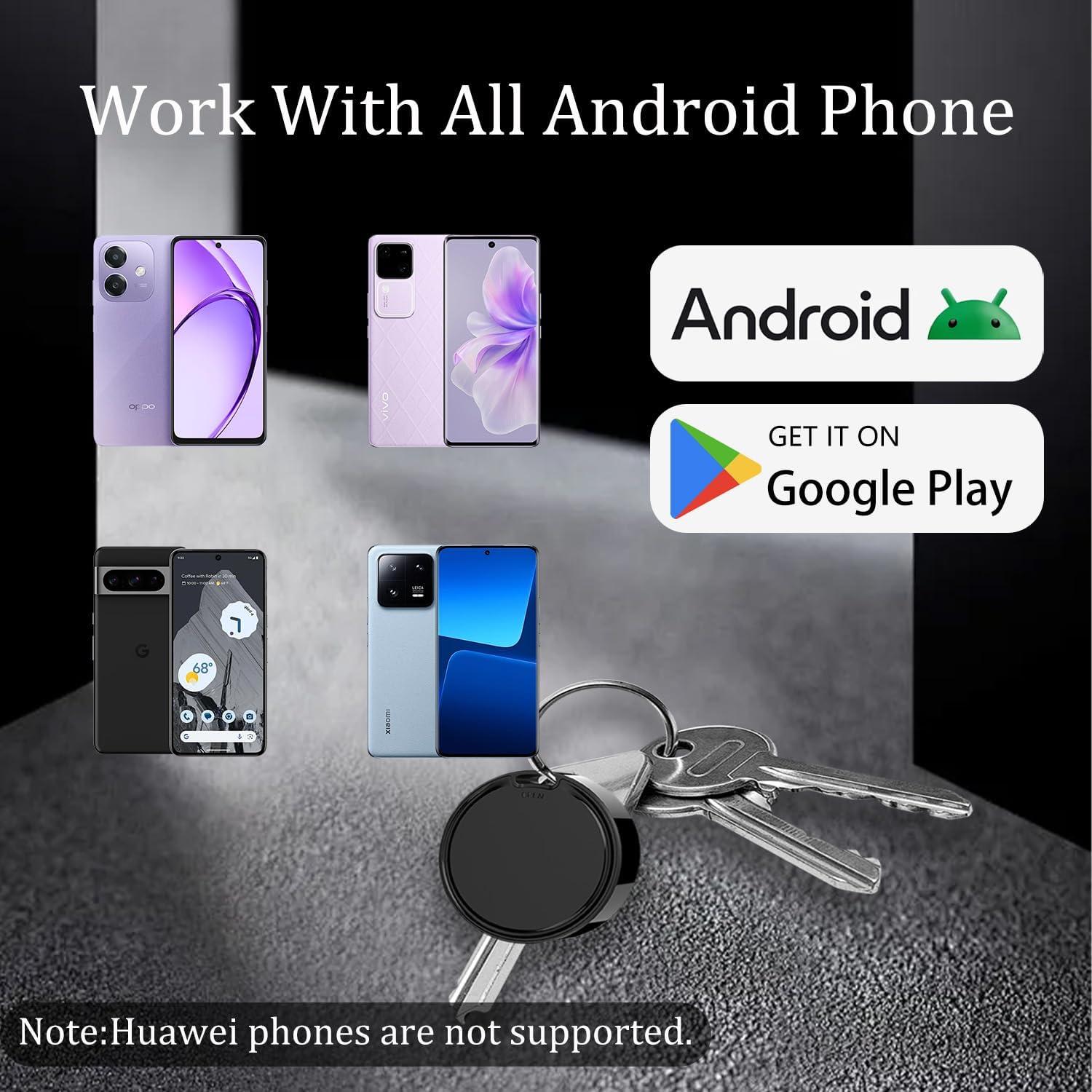 Etiquetas de Rastreo Bluetooth GLOBELEC - 2 Pack Negro