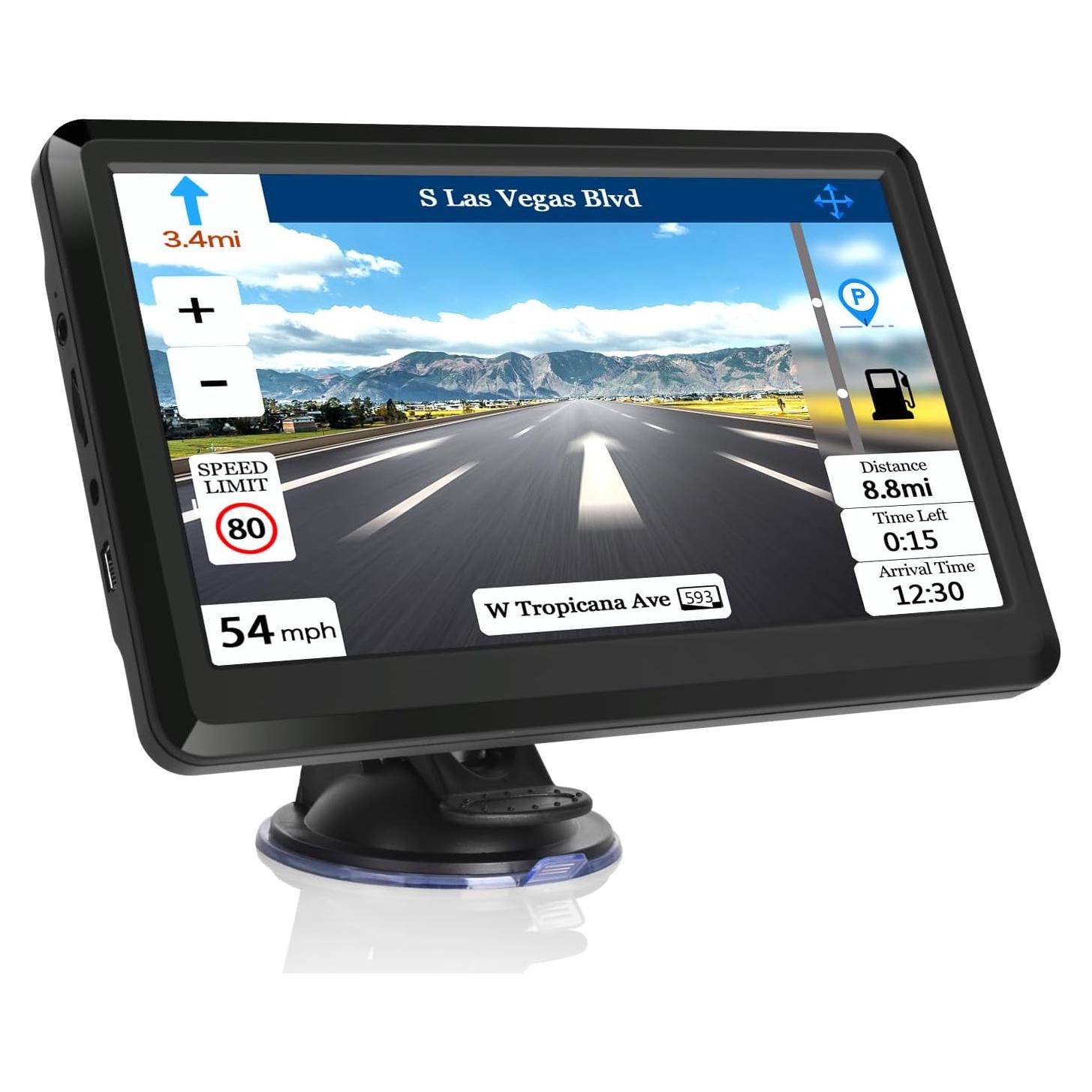 GPS Navegador JOGANVE 7" Pantalla Táctil Actualización de Mapas