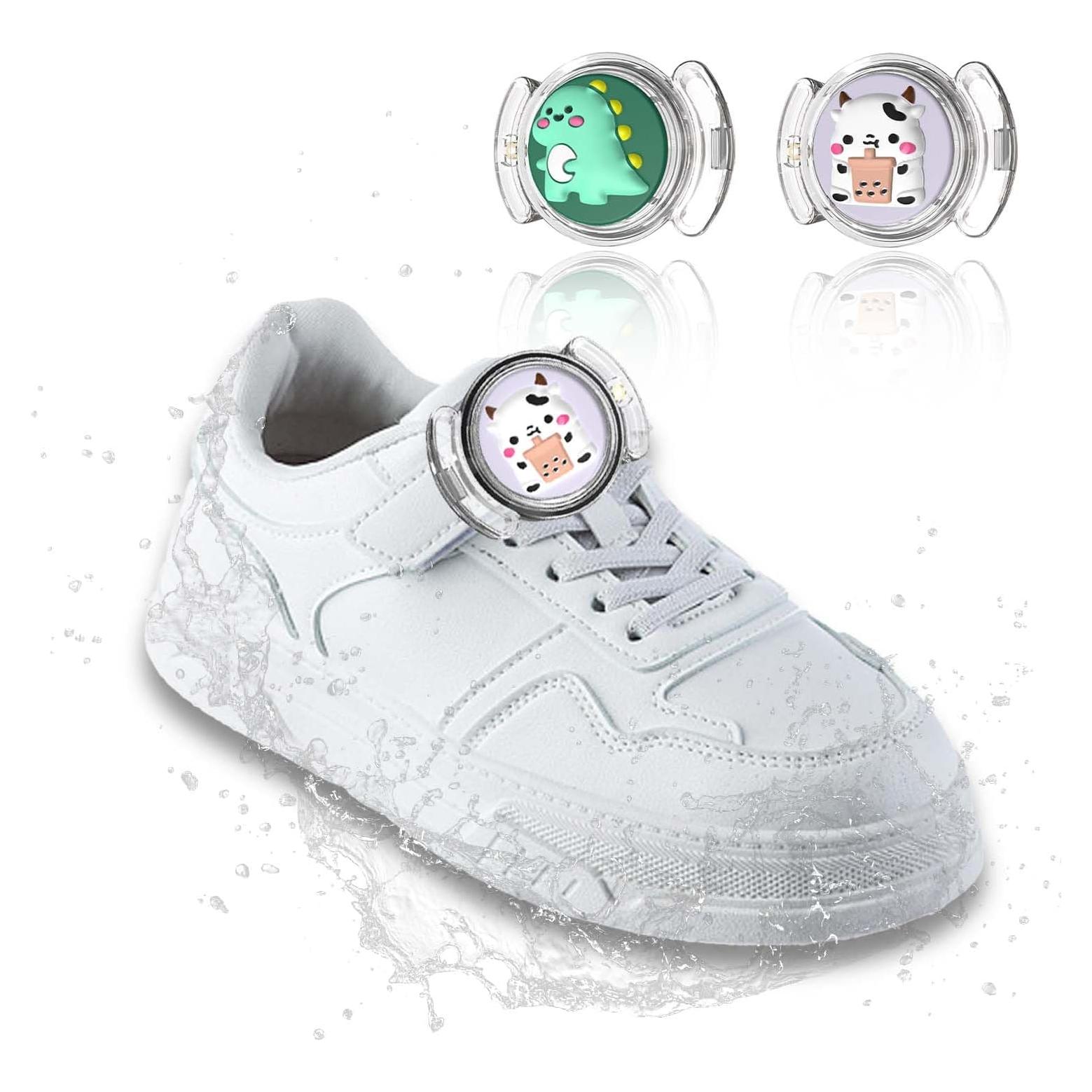 Sujetadores Impermeables para AirTag BIQIRE - Dinosaurio y Vaca