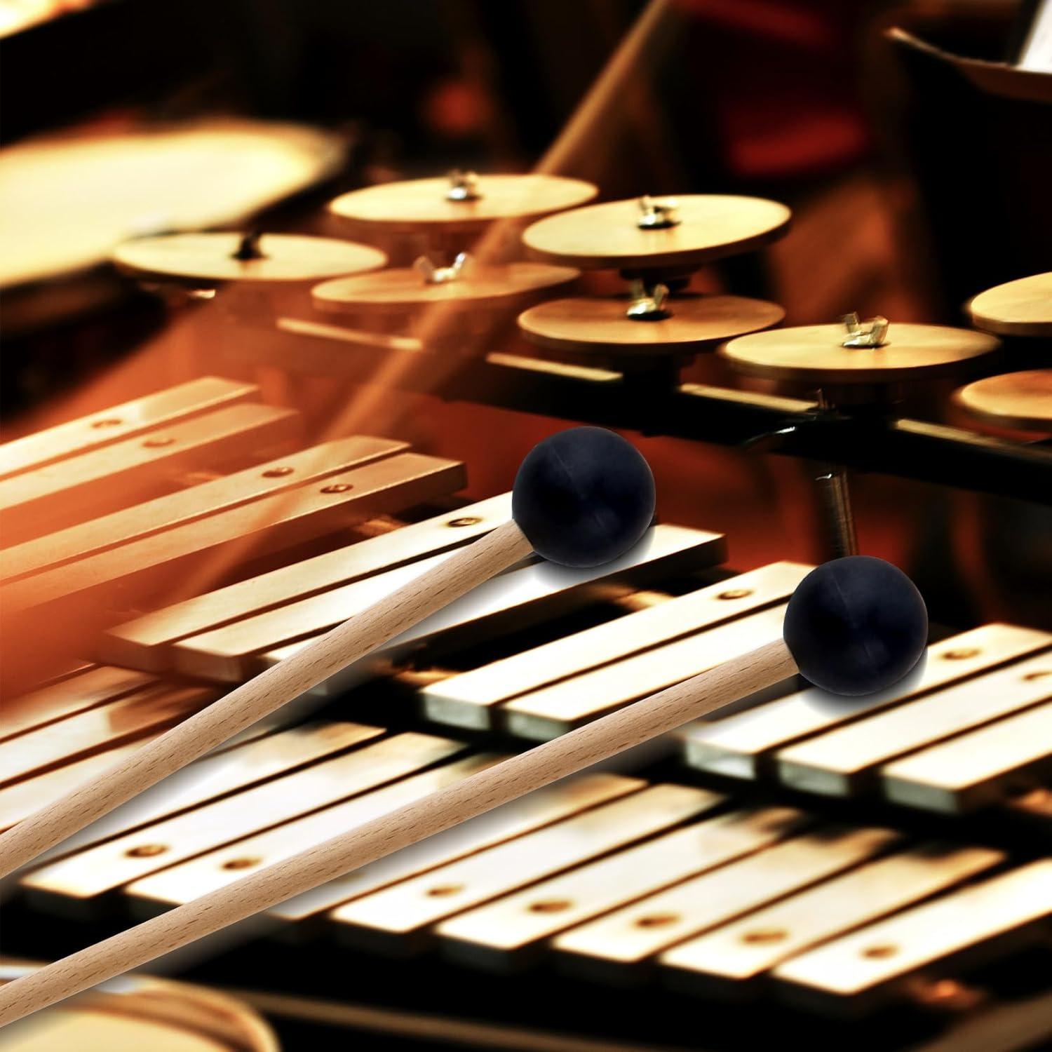 Mazos de Goma 15 cm Gdwsm-1 con Bolsa para Percusión