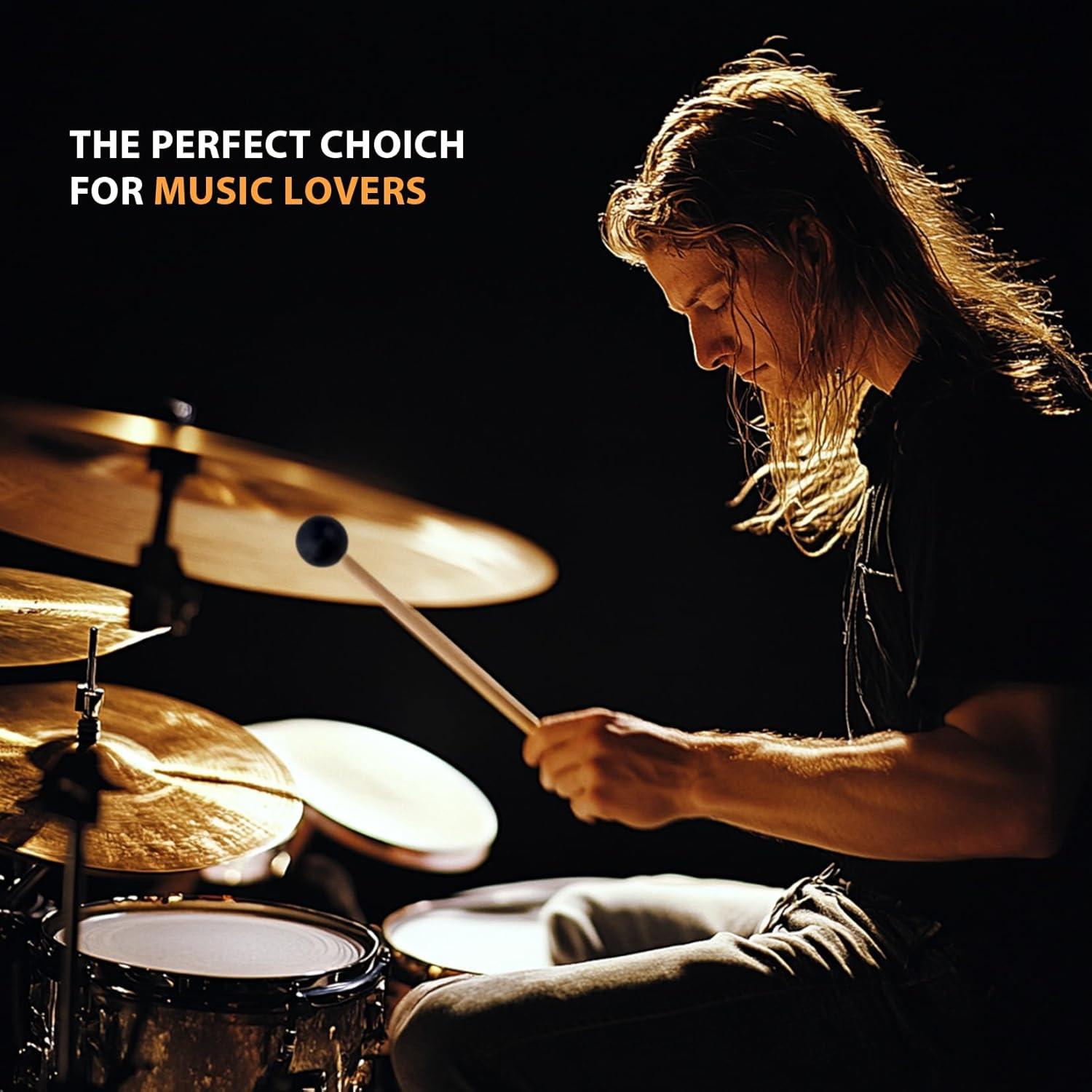 Mazos de Goma 15 cm Gdwsm-1 con Bolsa para Percusión