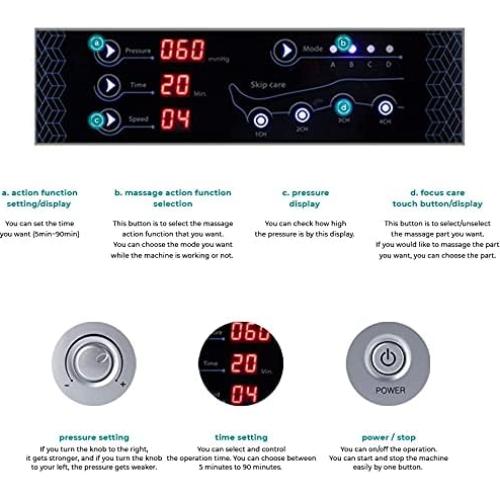 Sistema de Recuperación por Compresión DOCTOR LIFE LX9max - Piernas 2XL