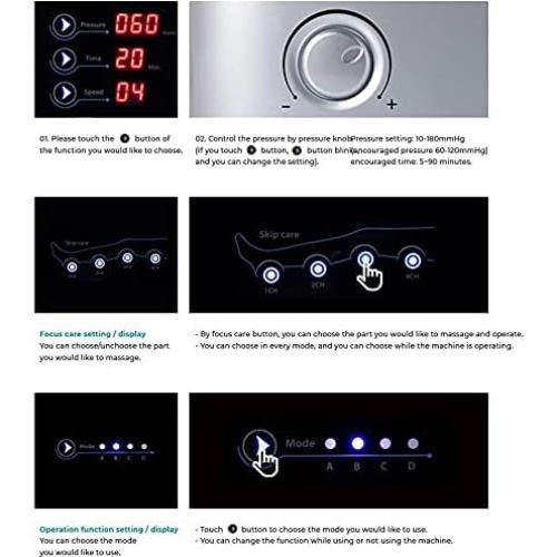 Sistema de Recuperación por Compresión DOCTOR LIFE LX9max - Piernas 2XL