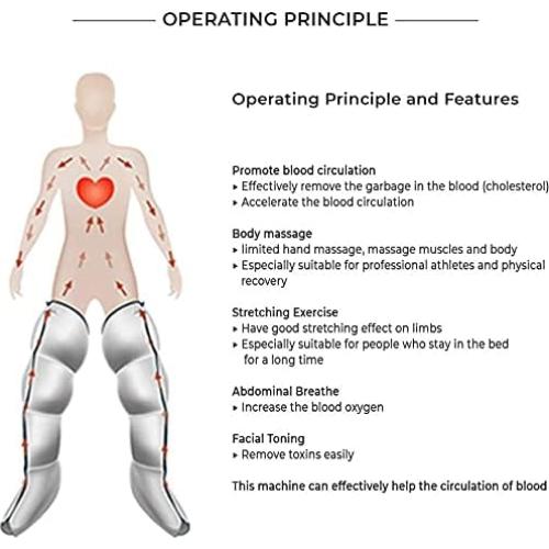 Sistema de Recuperación por Compresión DOCTOR LIFE LX9max - Piernas 2XL