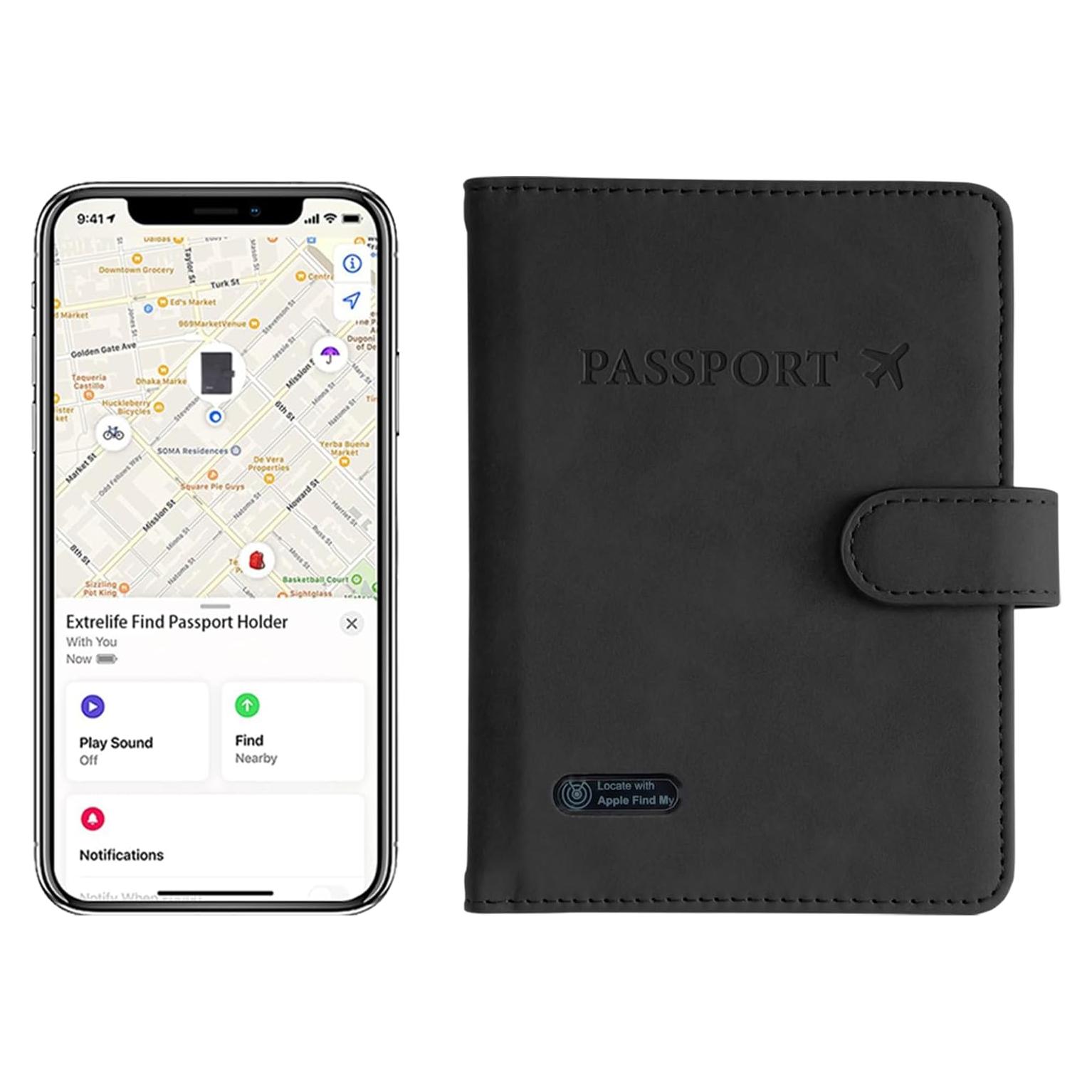 Tarjeta Inteligente de Seguimiento Rich&Ray con Soporte Negro