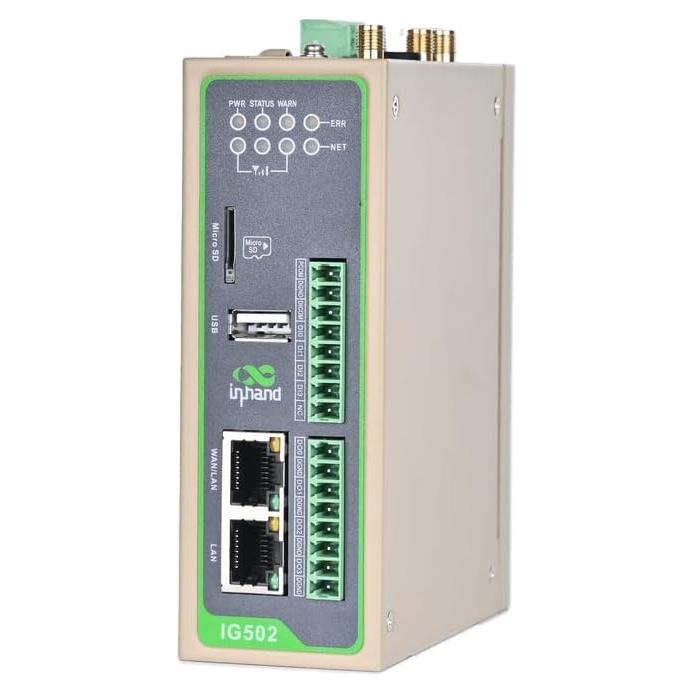 Puerta de Enlace InHand Networks IG502 4G LTE para IoT Industrial